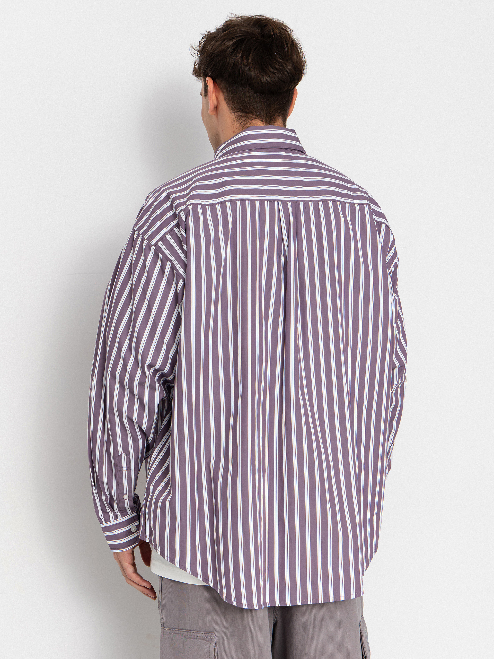 Риза Carhartt WIP Malden (malden stripe/phlox)