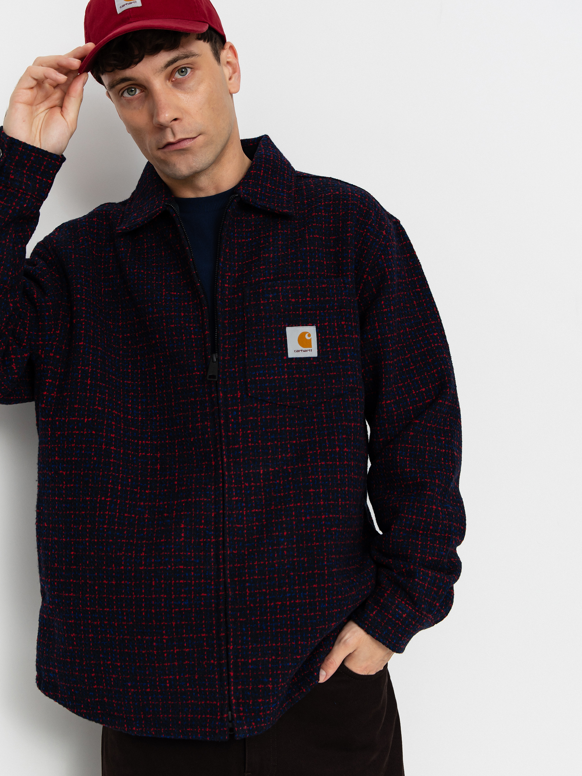 u042fu043au0435 Carhartt WIP Bellamy (bellamy check/deep night)