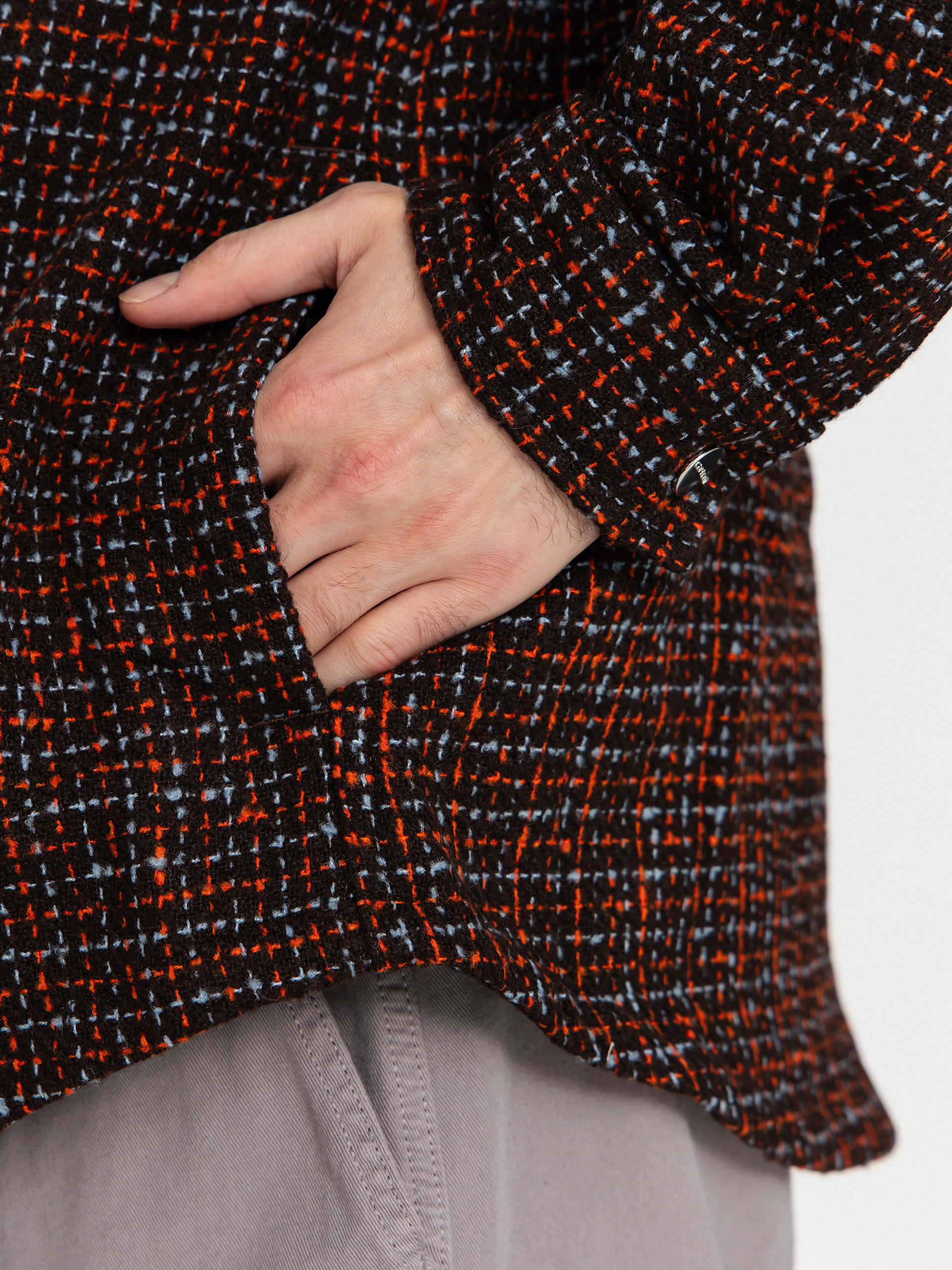 Яке Carhartt WIP Bellamy (bellamy check/tobacco)