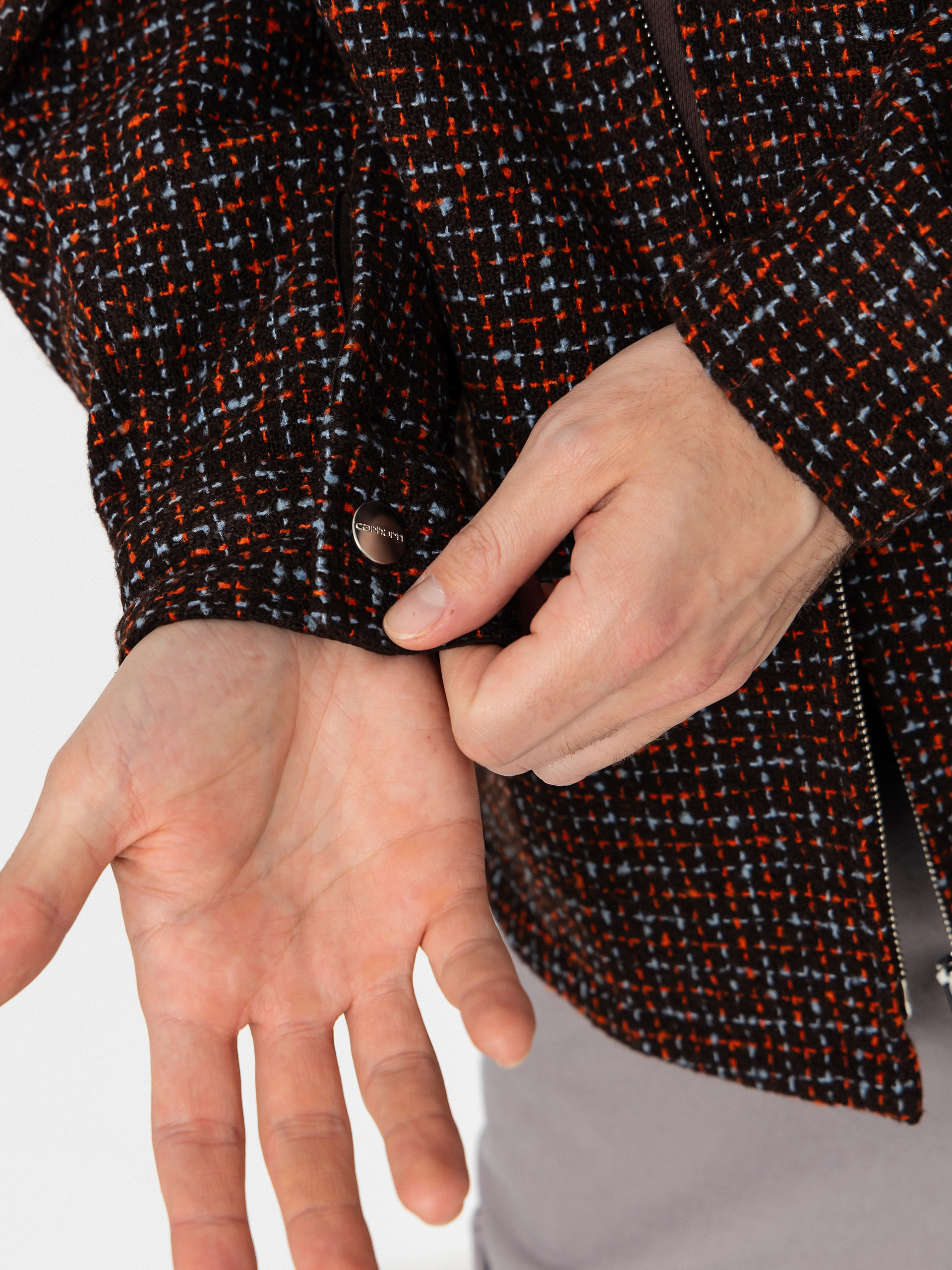 Яке Carhartt WIP Bellamy (bellamy check/tobacco)