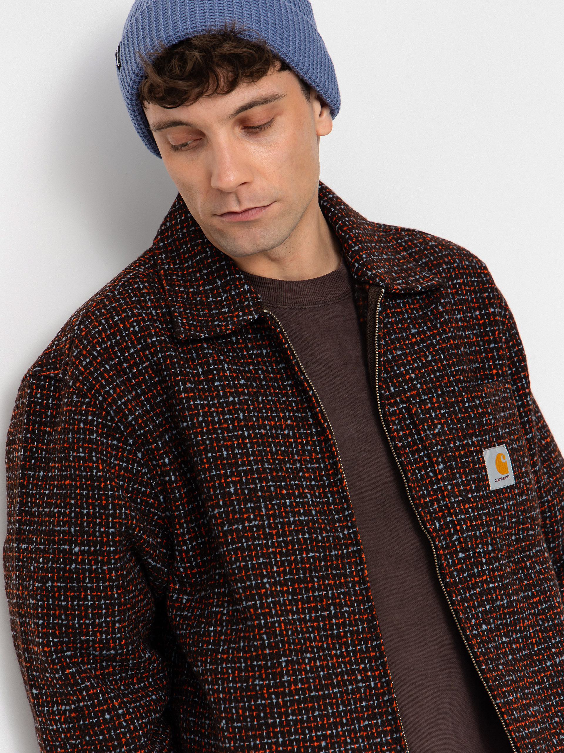 Яке Carhartt WIP Bellamy (bellamy check/tobacco)