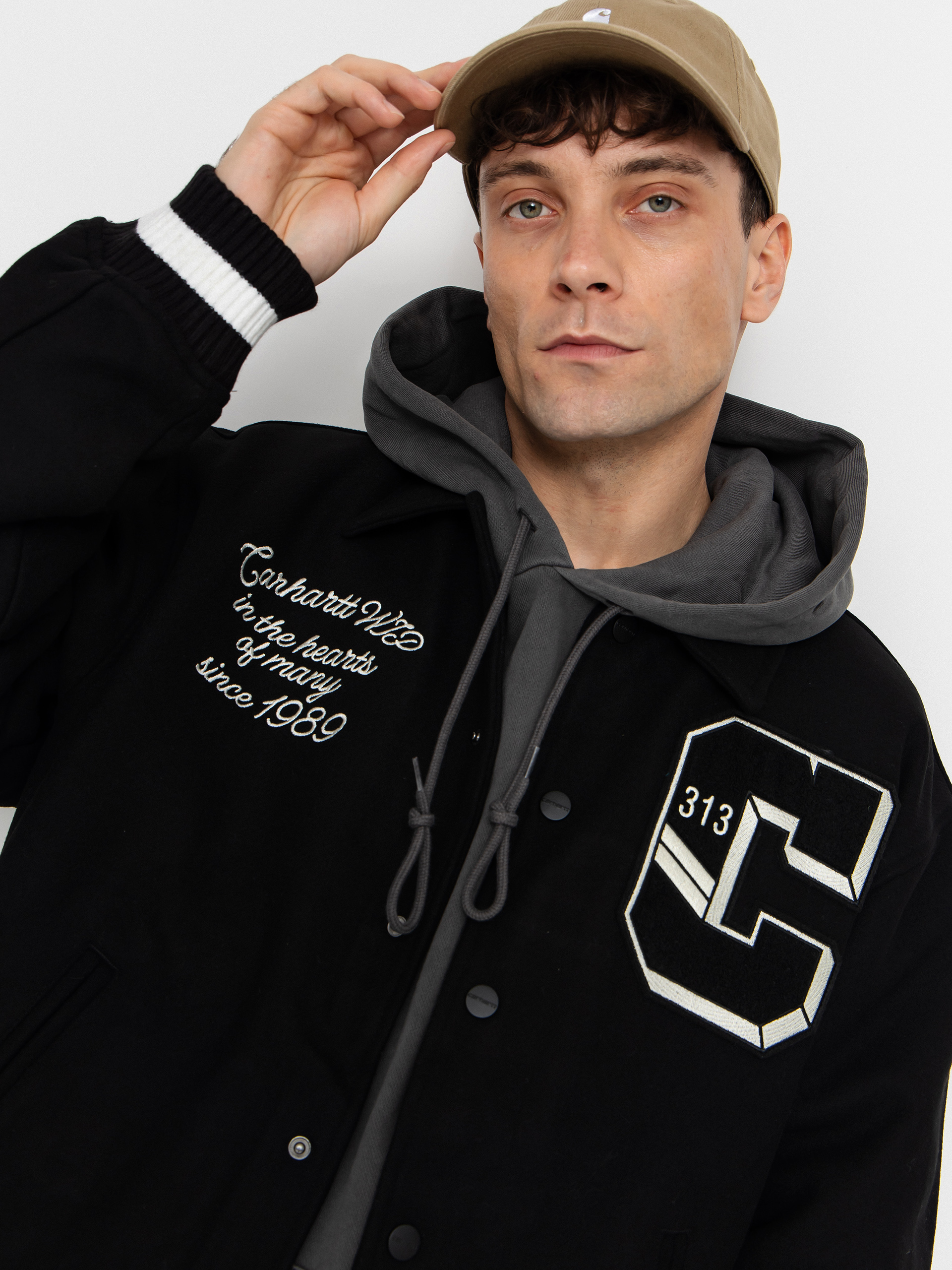 Яке Carhartt WIP World Class Varsity (black)