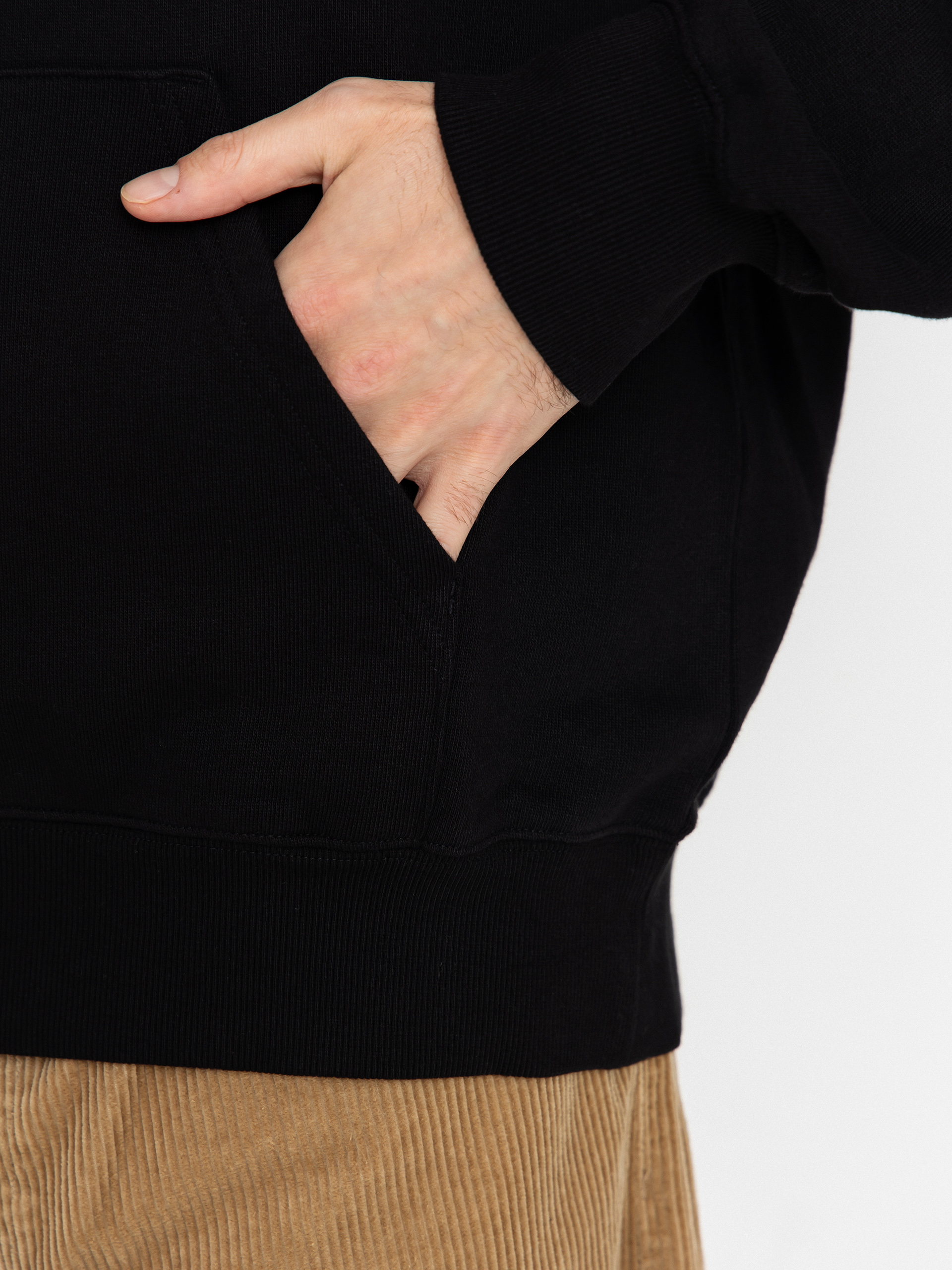 Суитшърт с качулка Carhartt WIP Wild Dog HD (black)