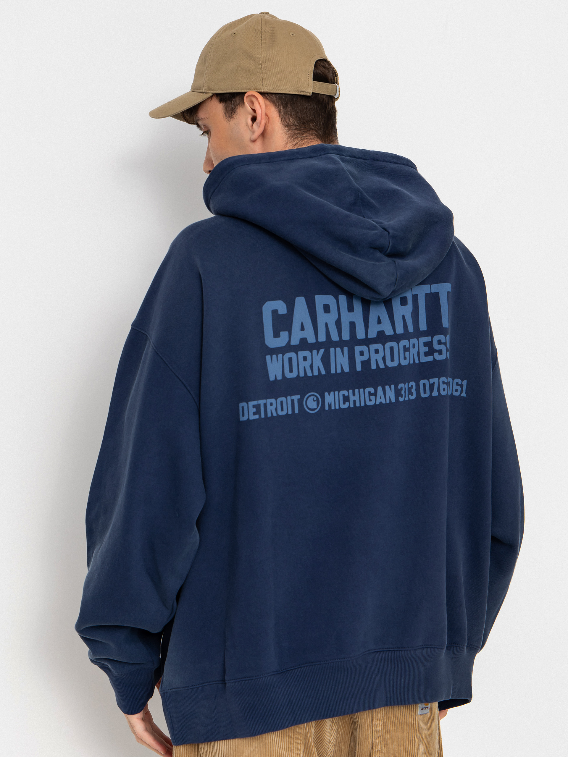 Суитшърт с качулка Carhartt WIP Distance HD