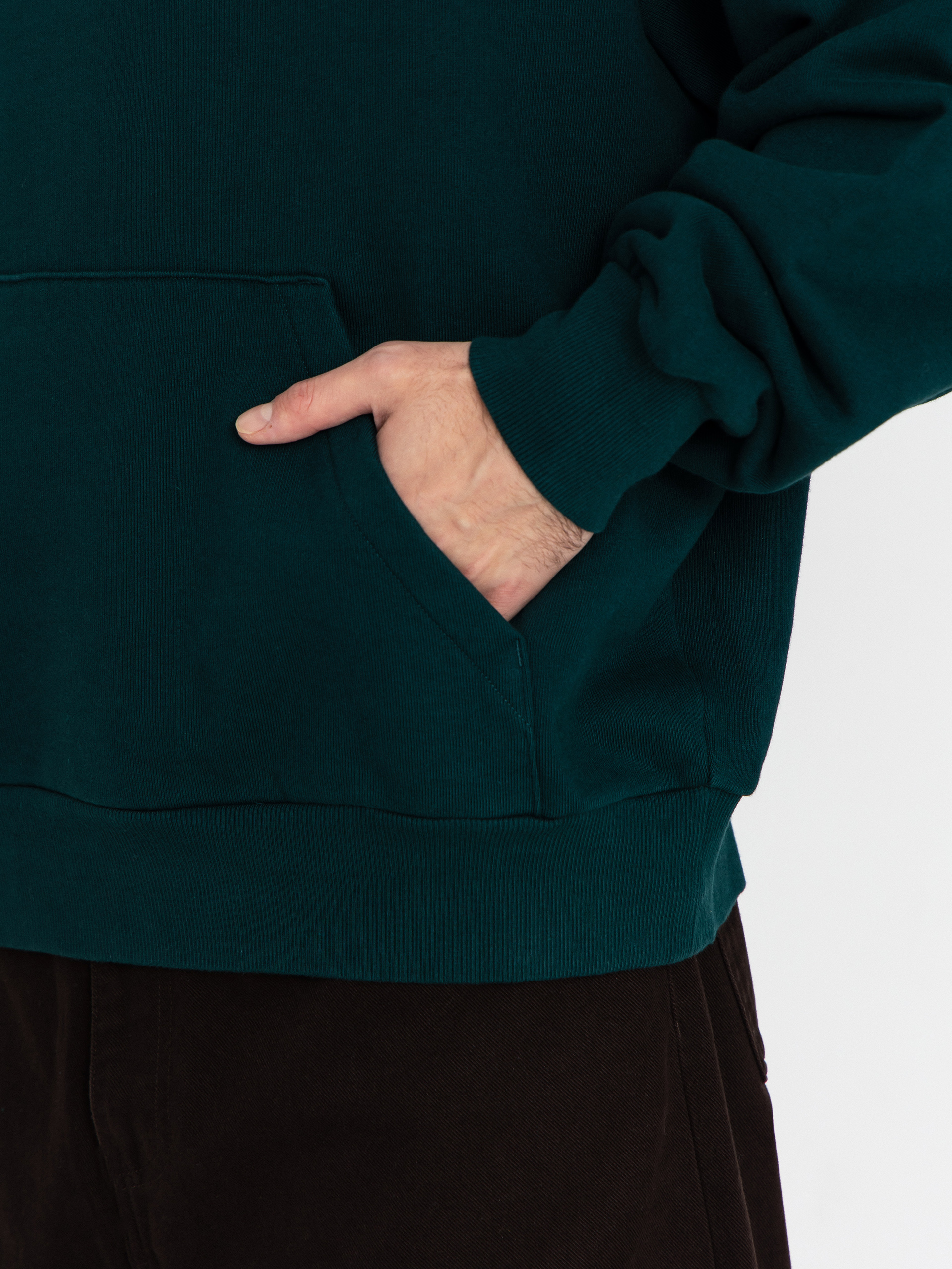Суитшърт с качулка Carhartt WIP Ray HD (dark fir)