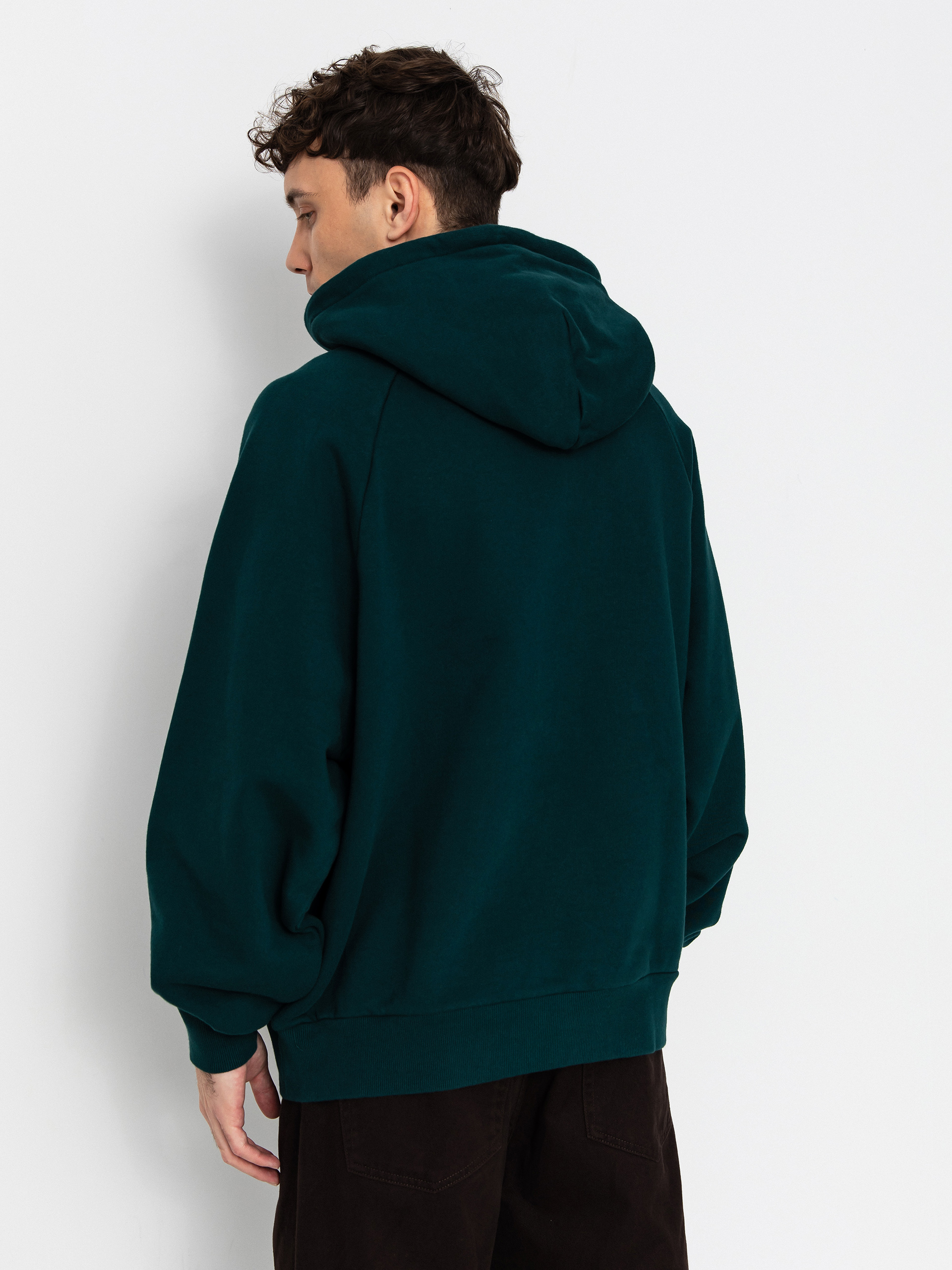 Суитшърт с качулка Carhartt WIP Ray HD (dark fir)