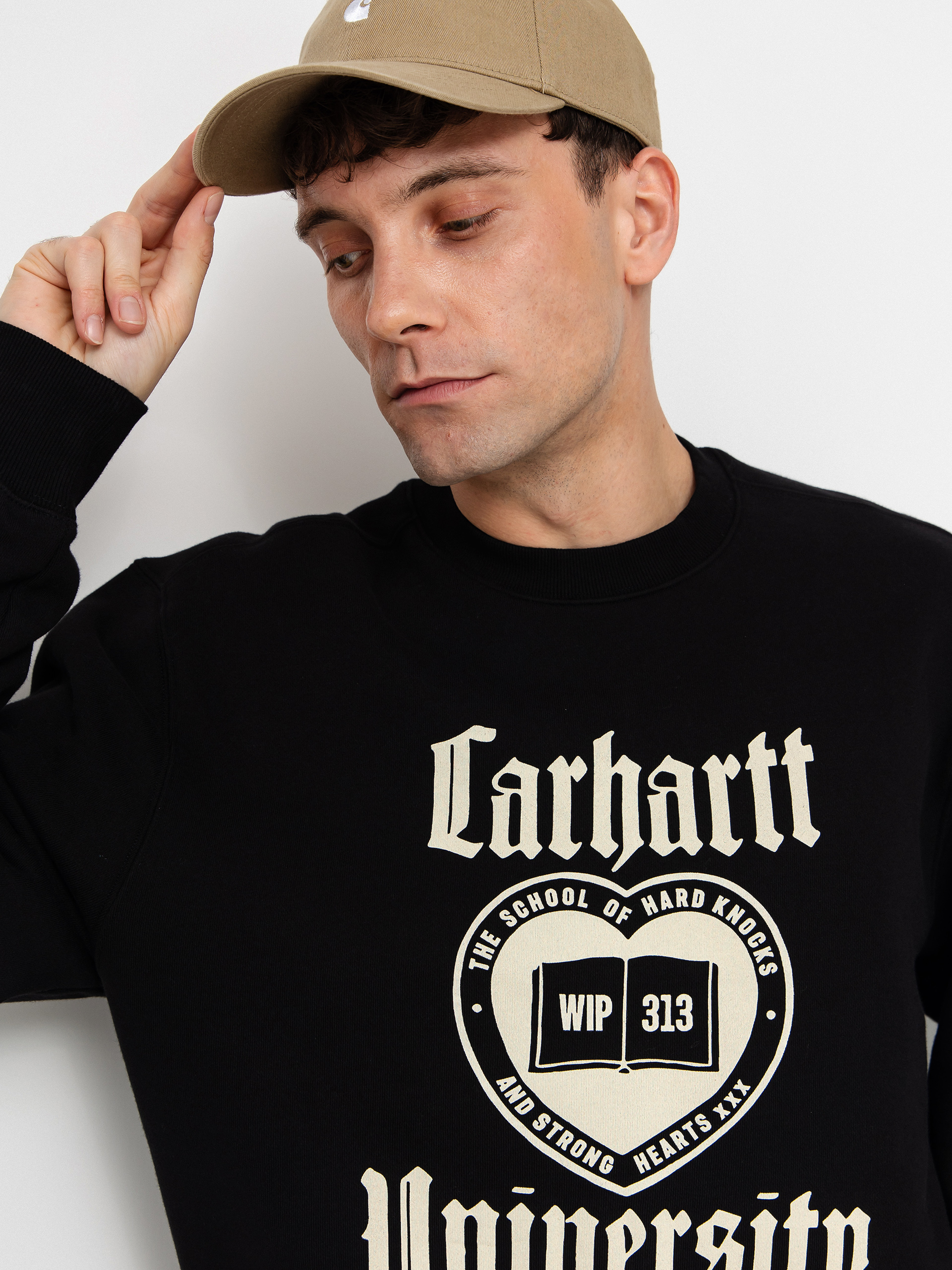 Суитшърт Carhartt WIP Schooling (black)