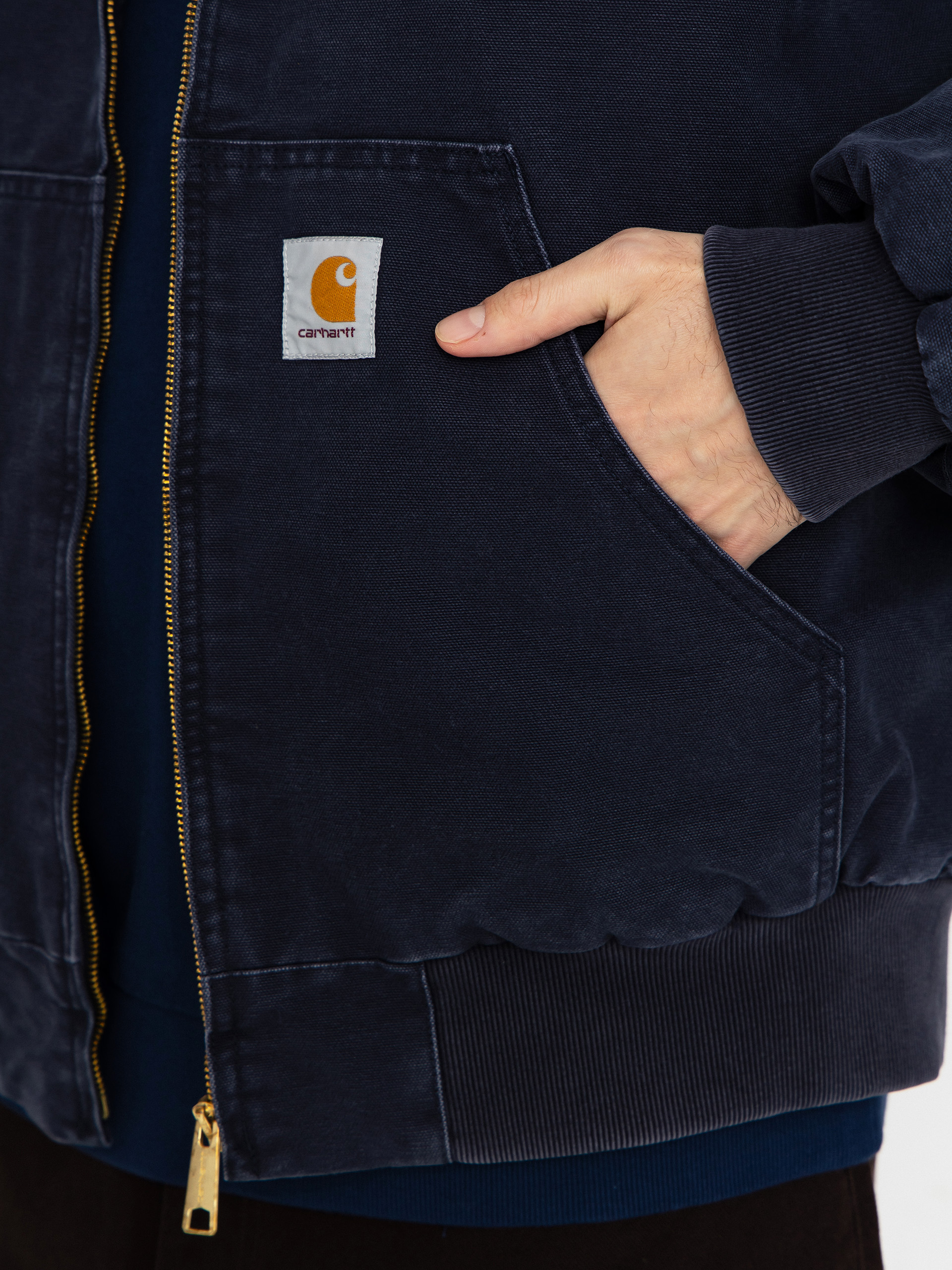 Яке Carhartt WIP OG Active (dark navy/stone canvas)