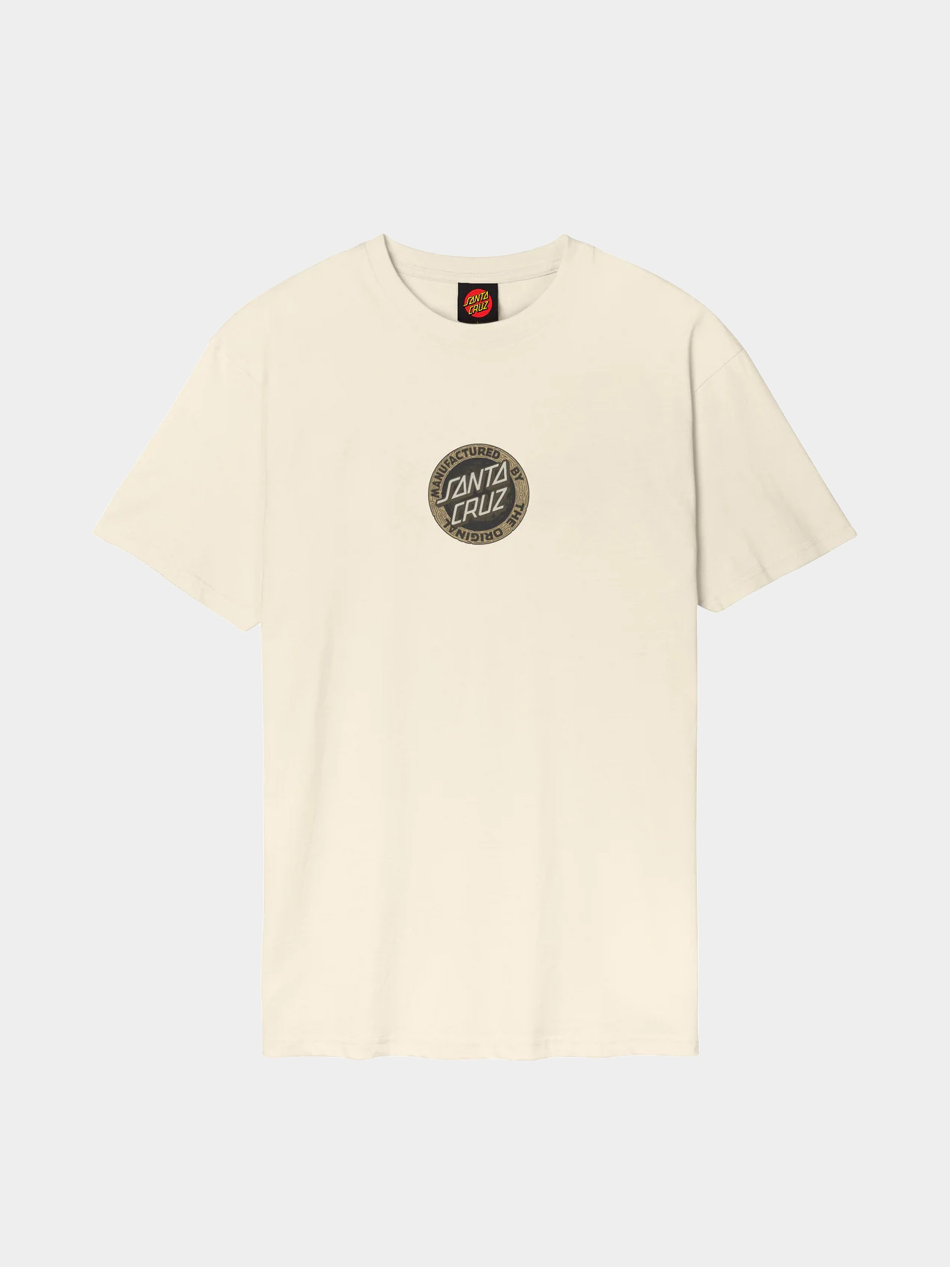 Тениска Santa Cruz Carved Mfg Front (bone)