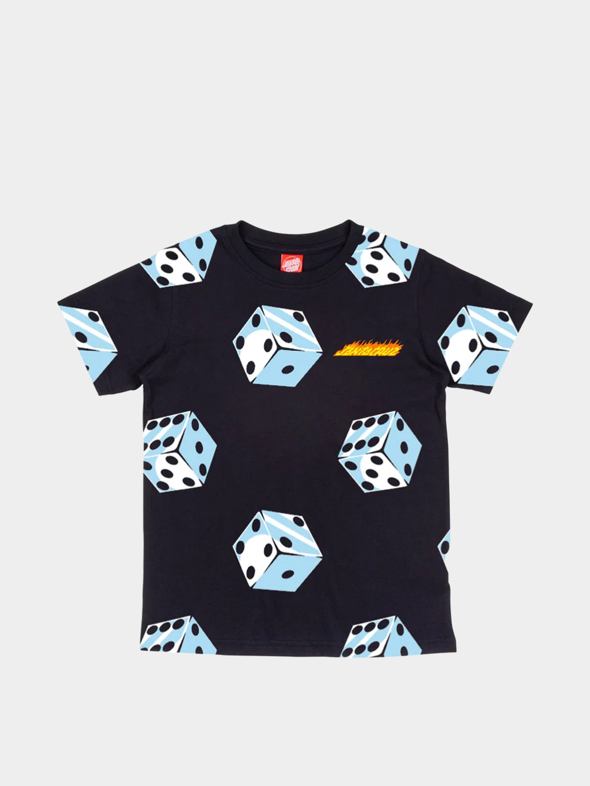 Тениска Santa Cruz Big Dice JR (black)