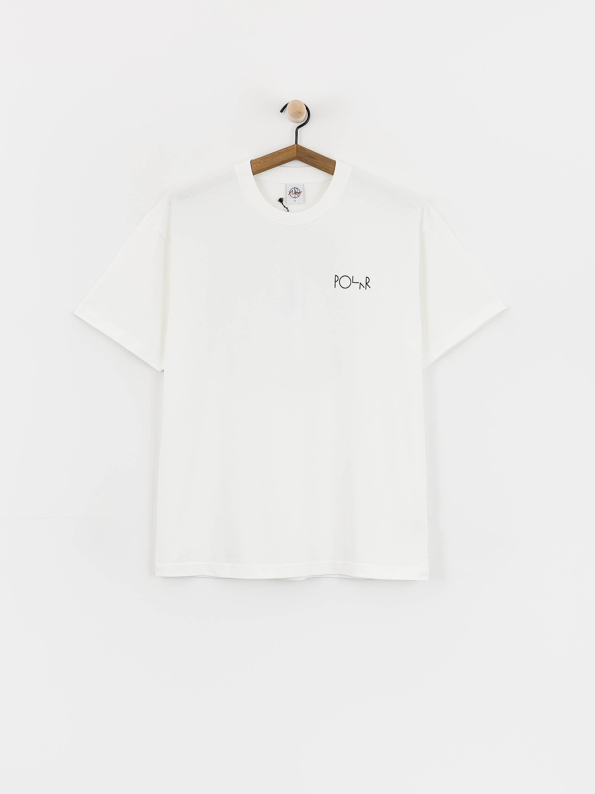 Тениска Polar Skate Fill Logo Happy Sad (white)