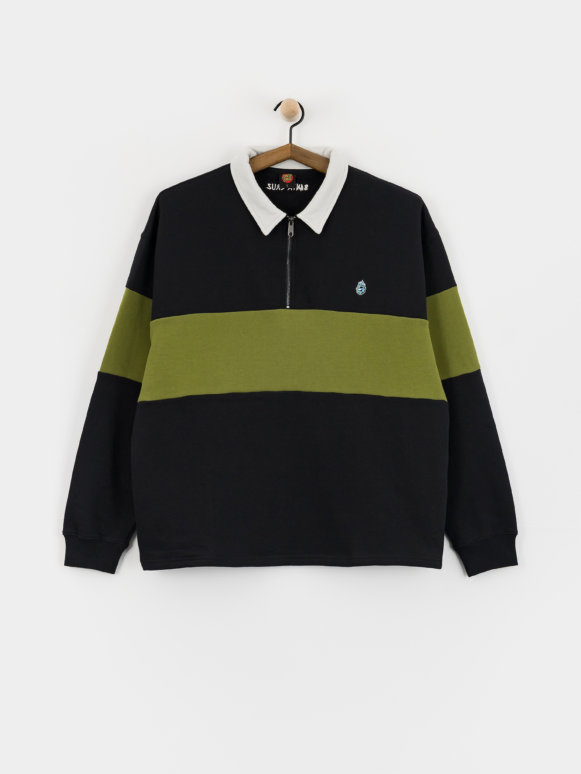 Суитшърт Santa Cruz Screaming Mini Flame 1/4 Zip