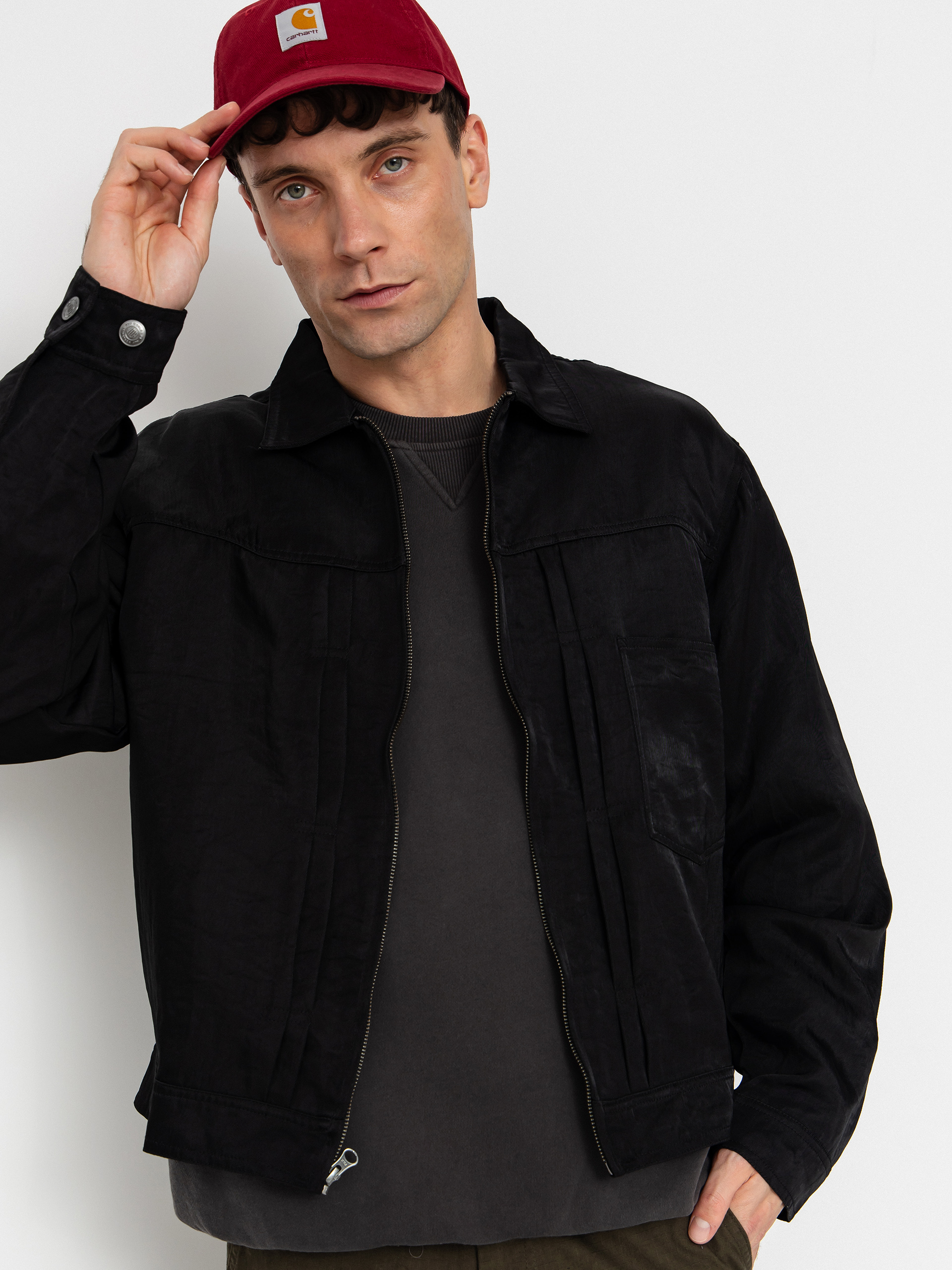 Яке HUF X Thrasher Trucker (black)