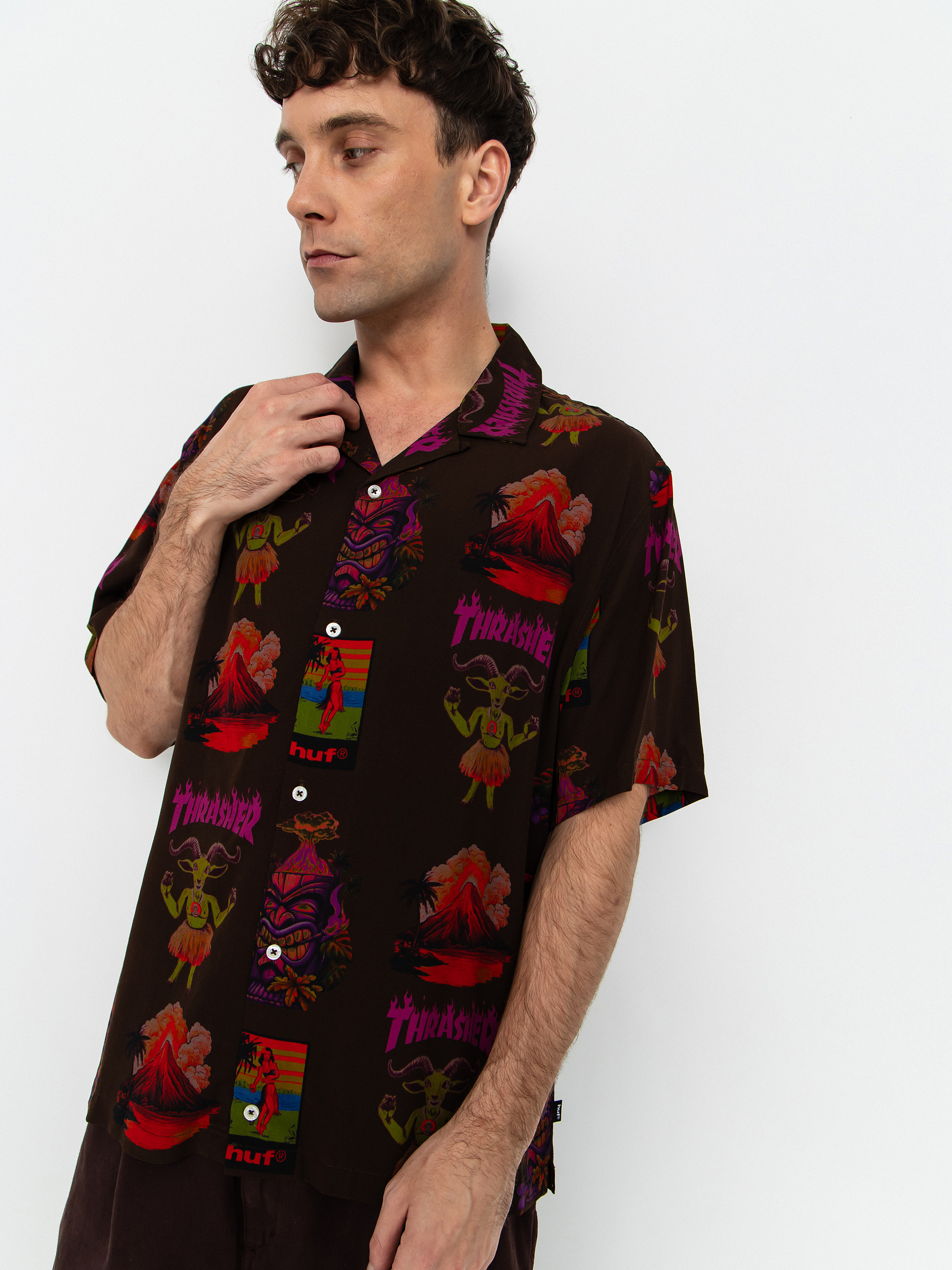 Риза HUF X Thrasher Hawaiian