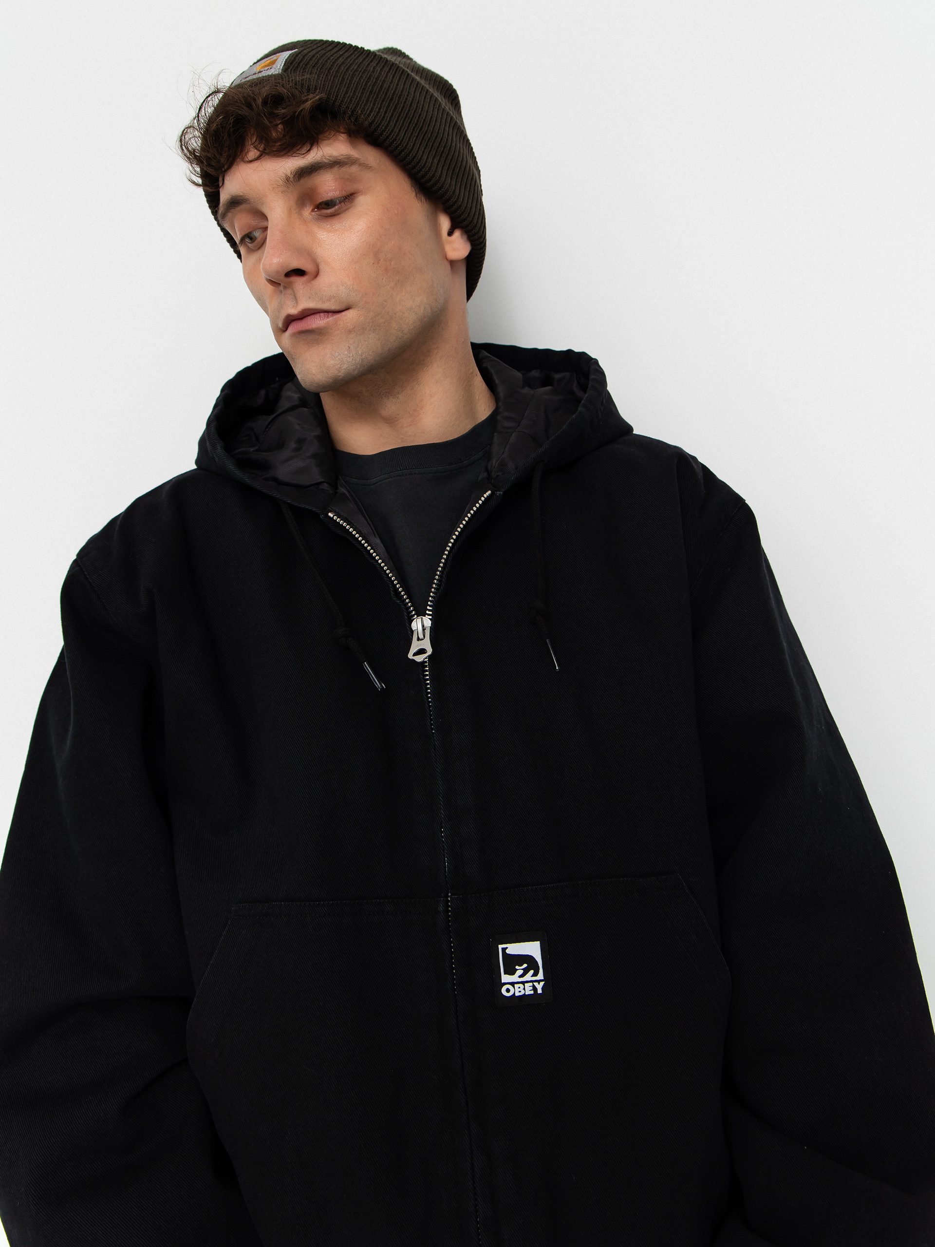 Яке OBEY Obey Randy ZHD (black faded wash)