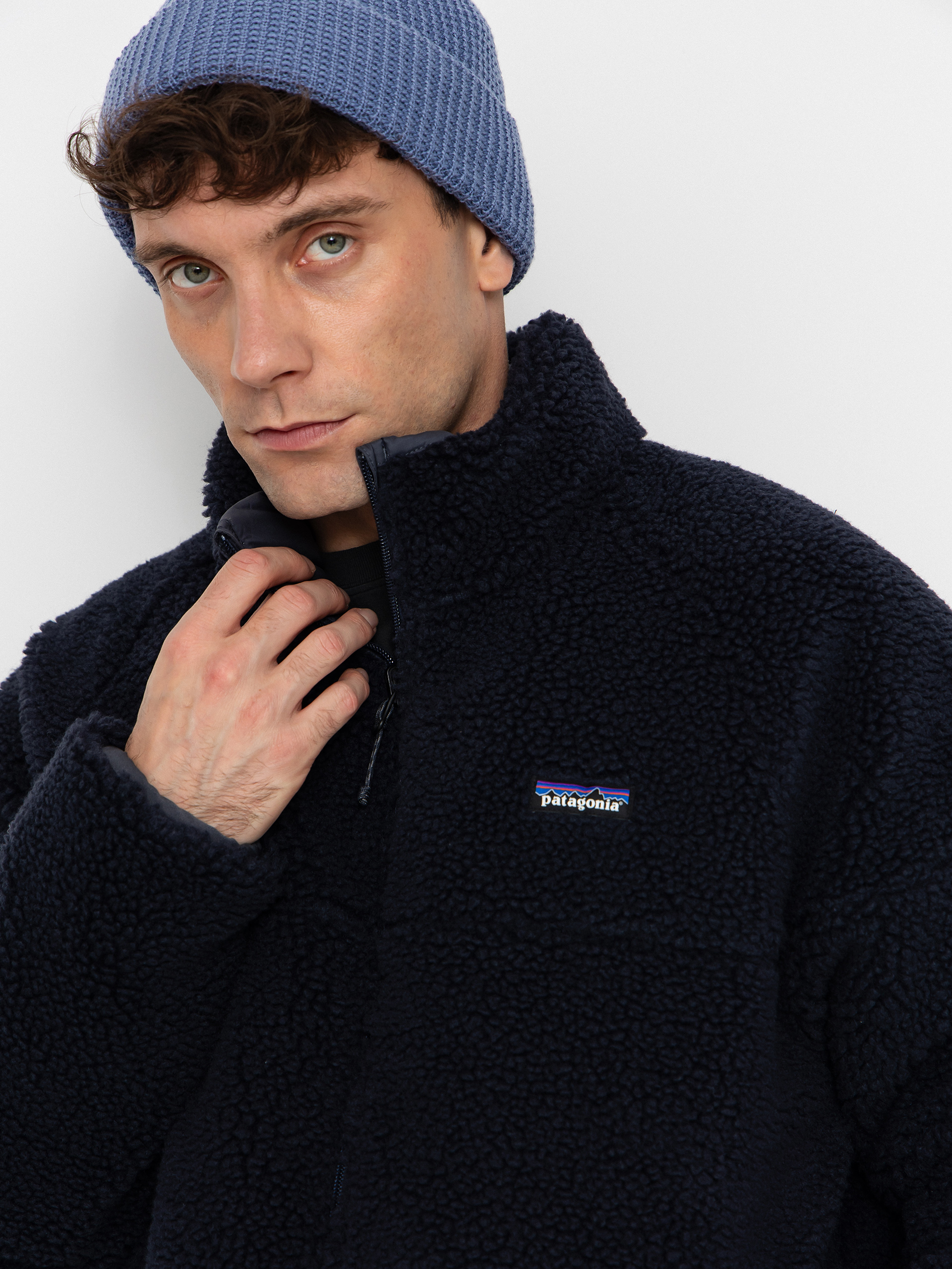 Яке Patagonia Reversible Silent Down (smolder blue)