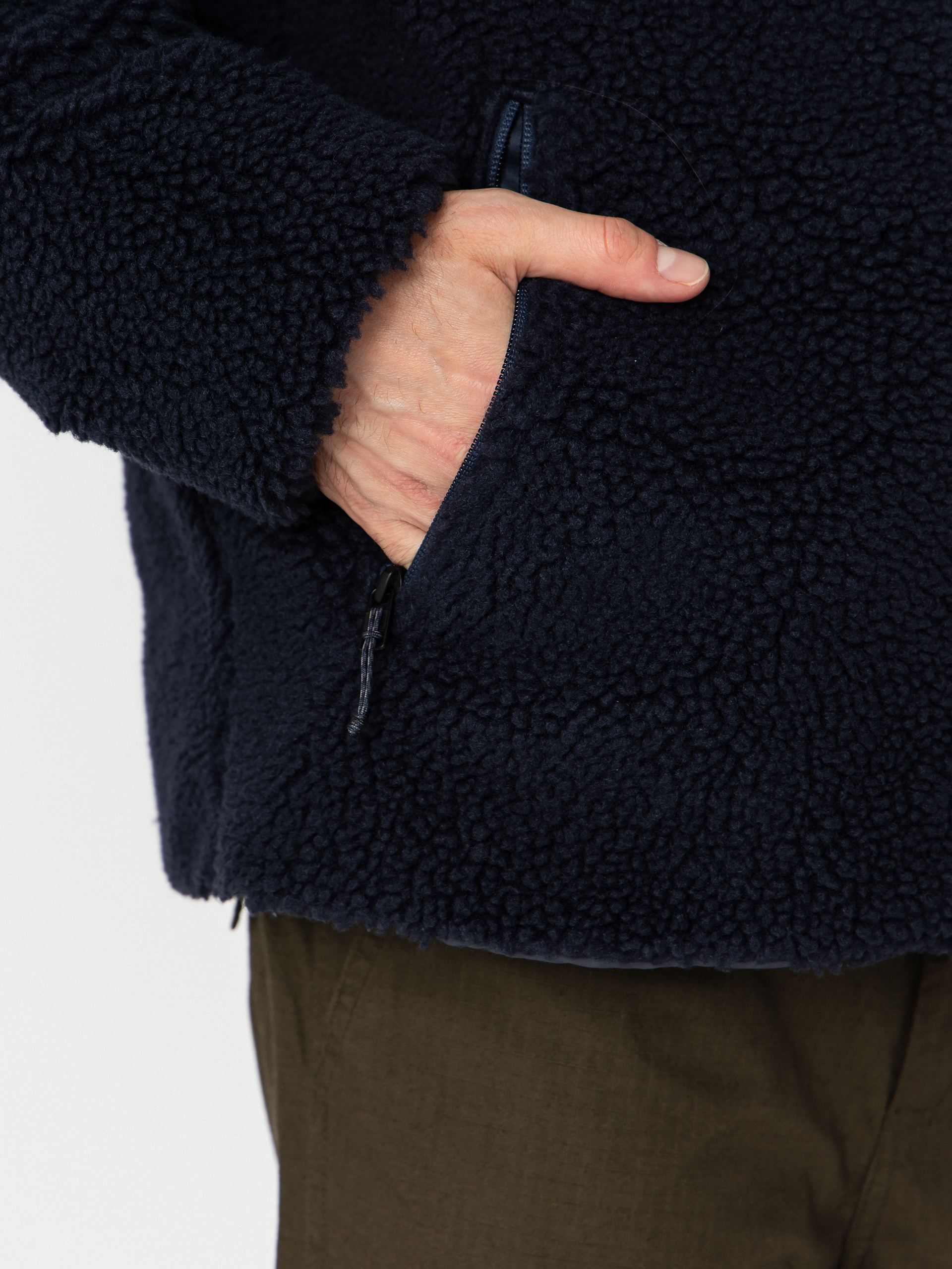 Яке Patagonia Reversible Silent Down (smolder blue)