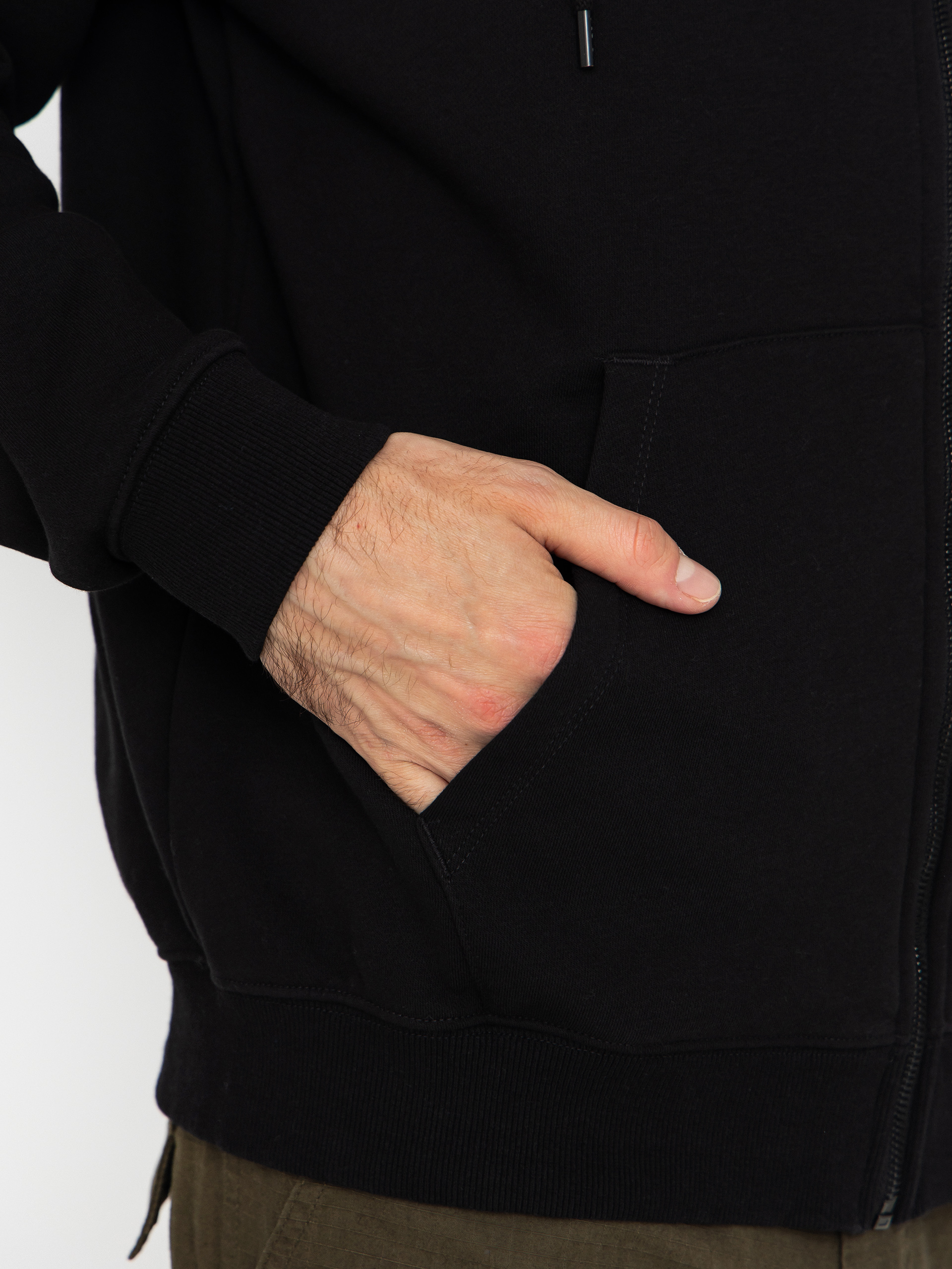 Суитшърт Volcom Single Stone Zip (black)