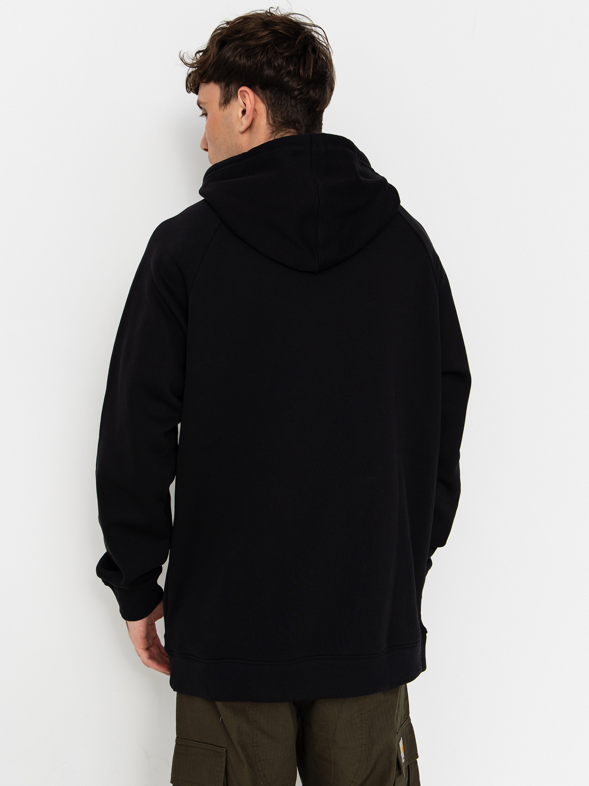 Суитшърт с качулка DC Corpo Raglan HD (black)