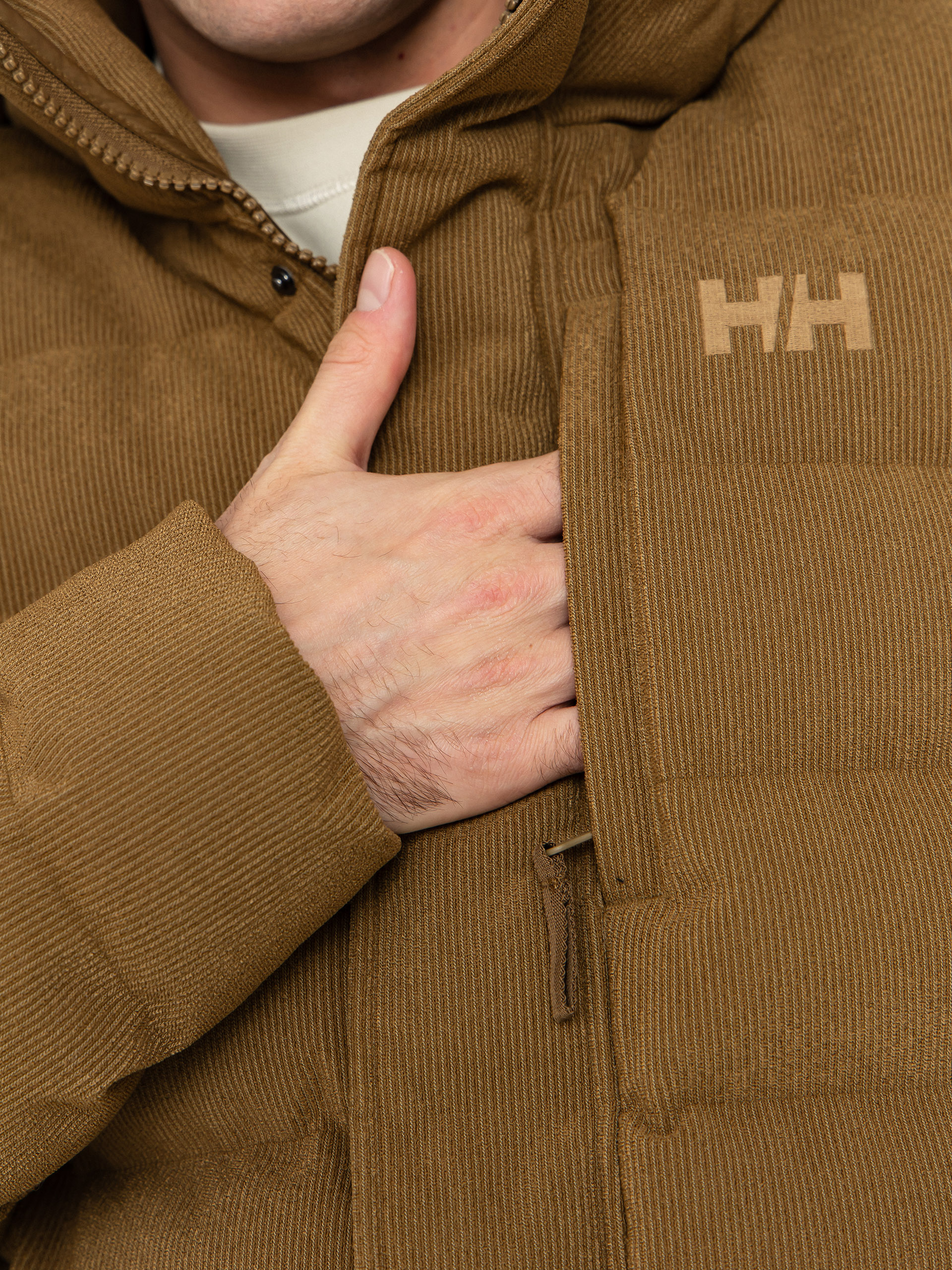 Яке Helly Hansen Alby Puffy (sepia cord)