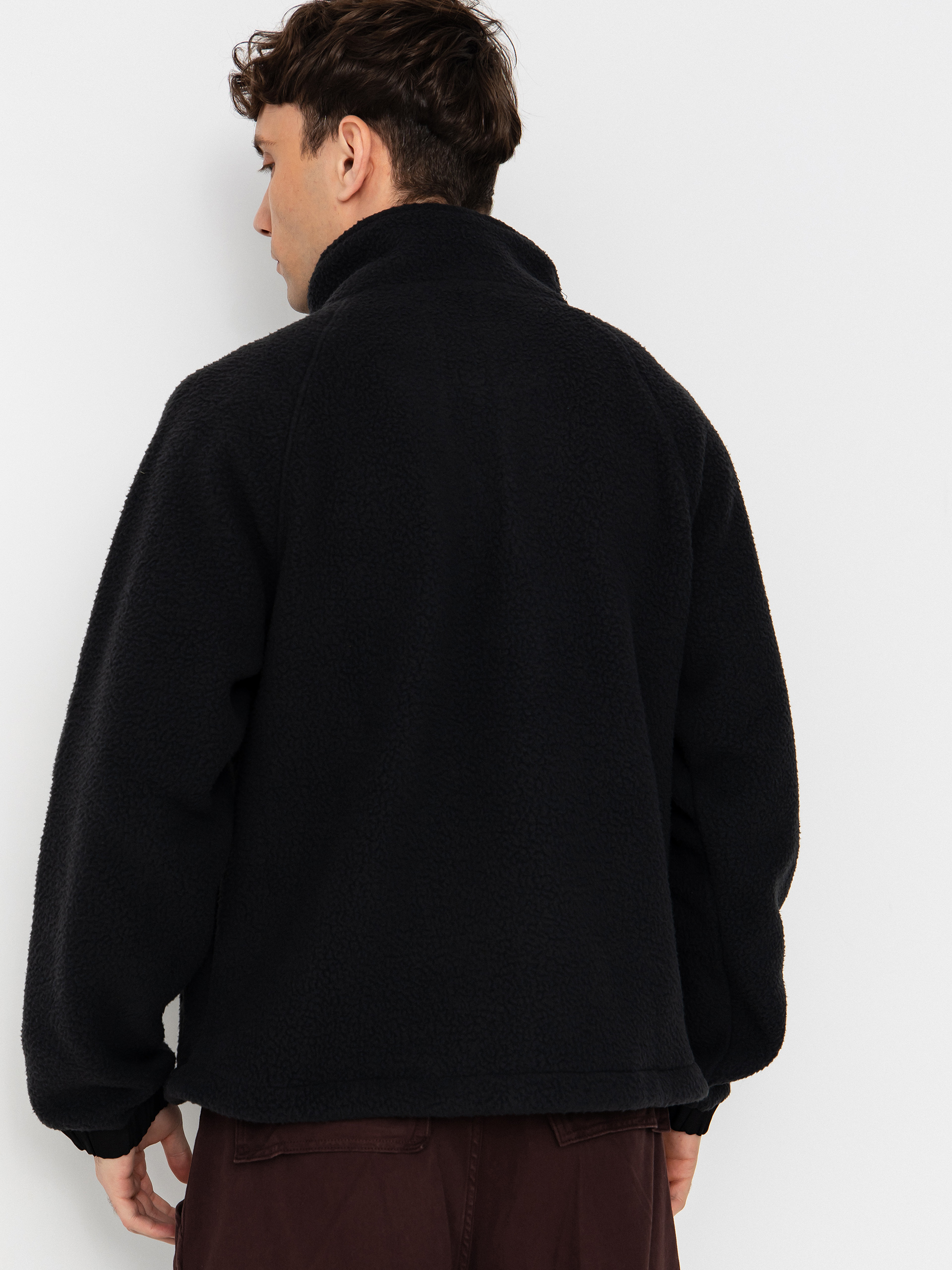 Суитшърт Jones Snowboards Campfire Rec Sherpa (stealth black)