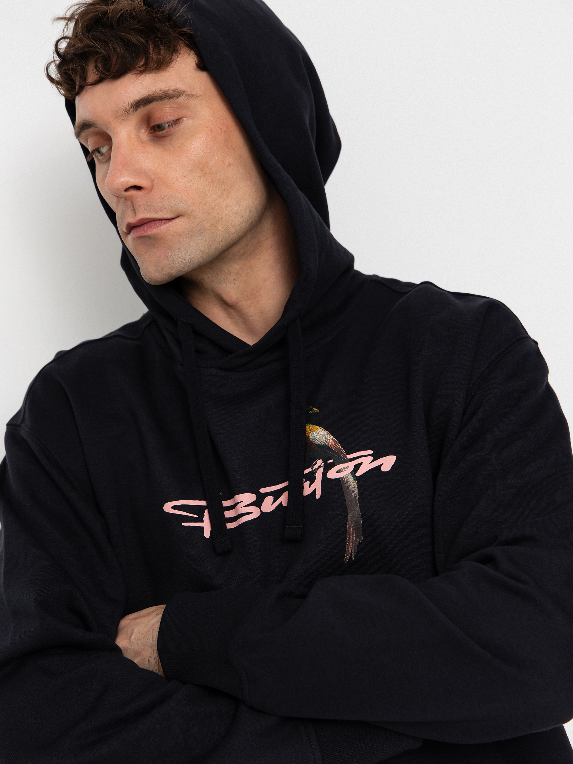 Суитшърт с качулка Burton Custom 26 HD (true black)