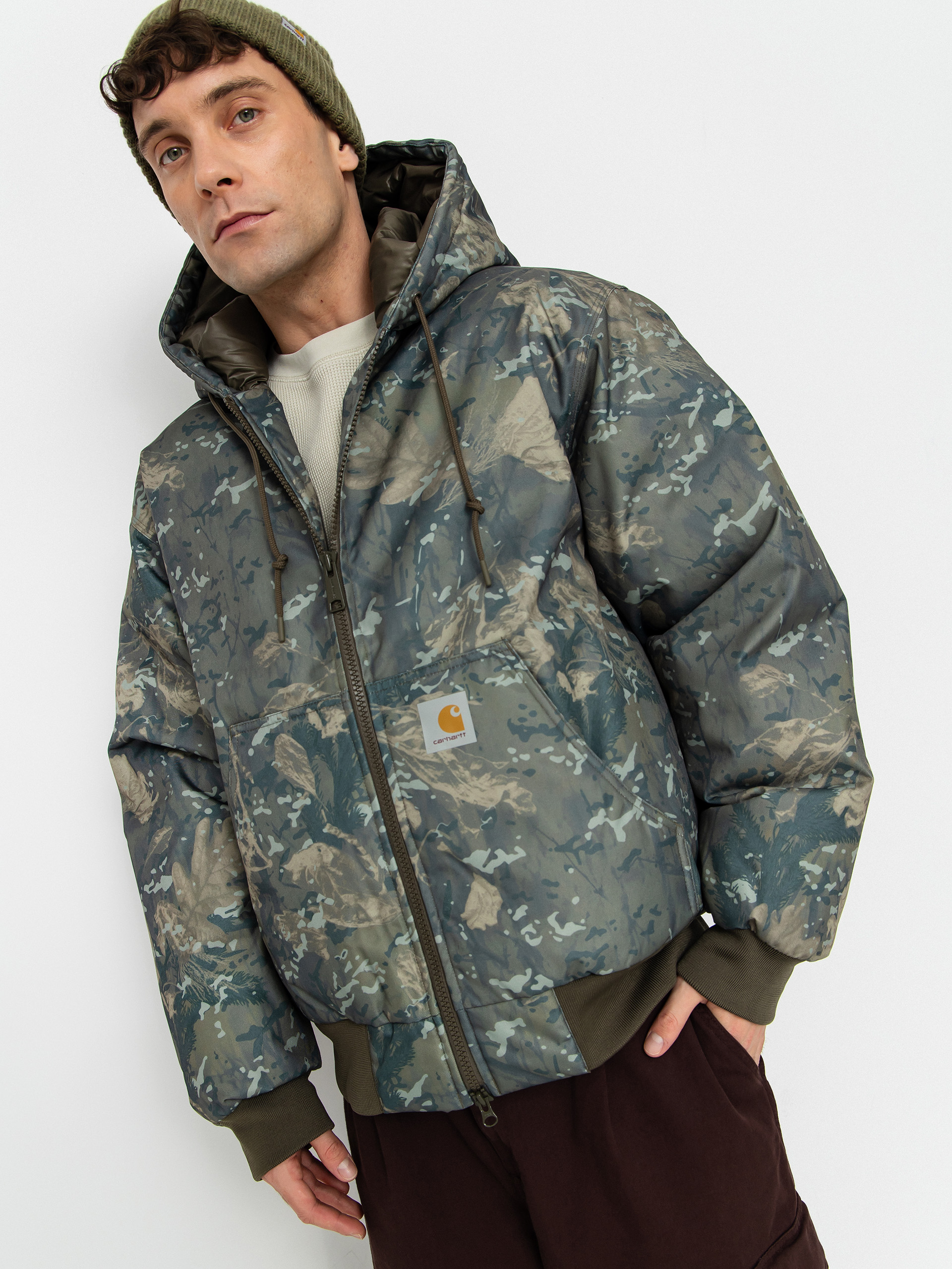 u042fu043au0435 Carhartt WIP OG Active Cold (camo combi/green)