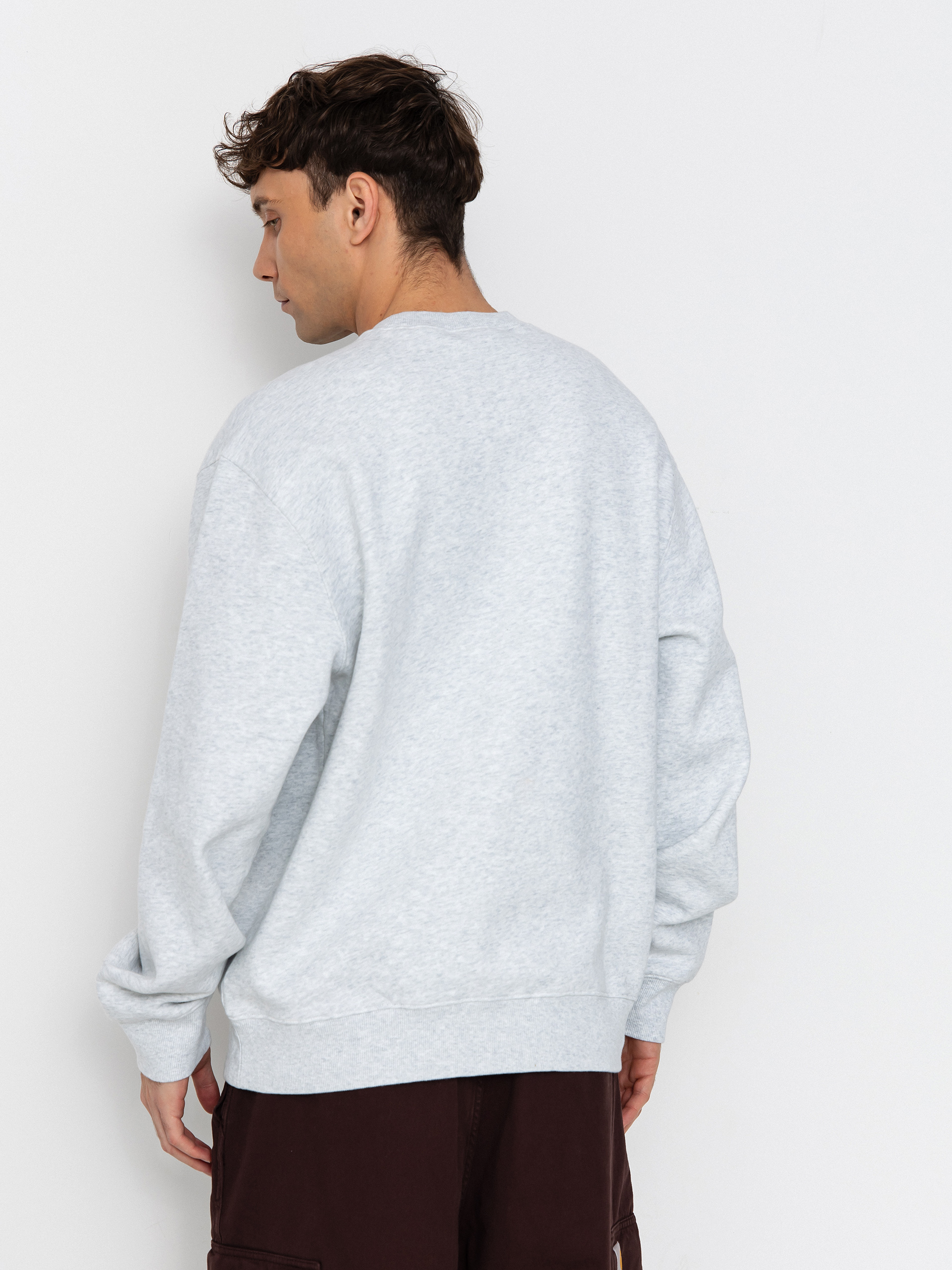Суитшърт Carhartt WIP Schooling (ash heather)