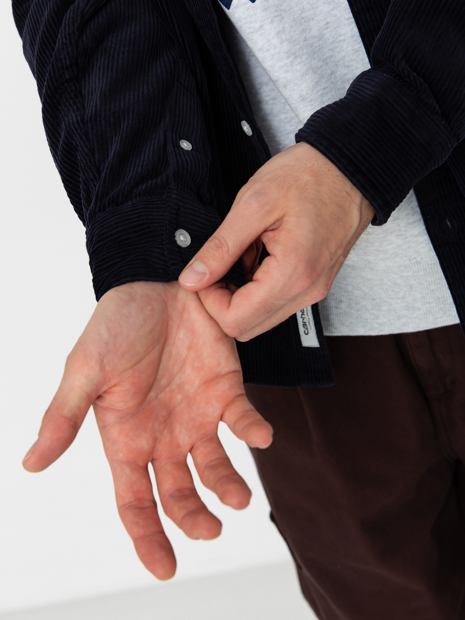 Риза Carhartt WIP Madison Cord (dark navy/dark navy)