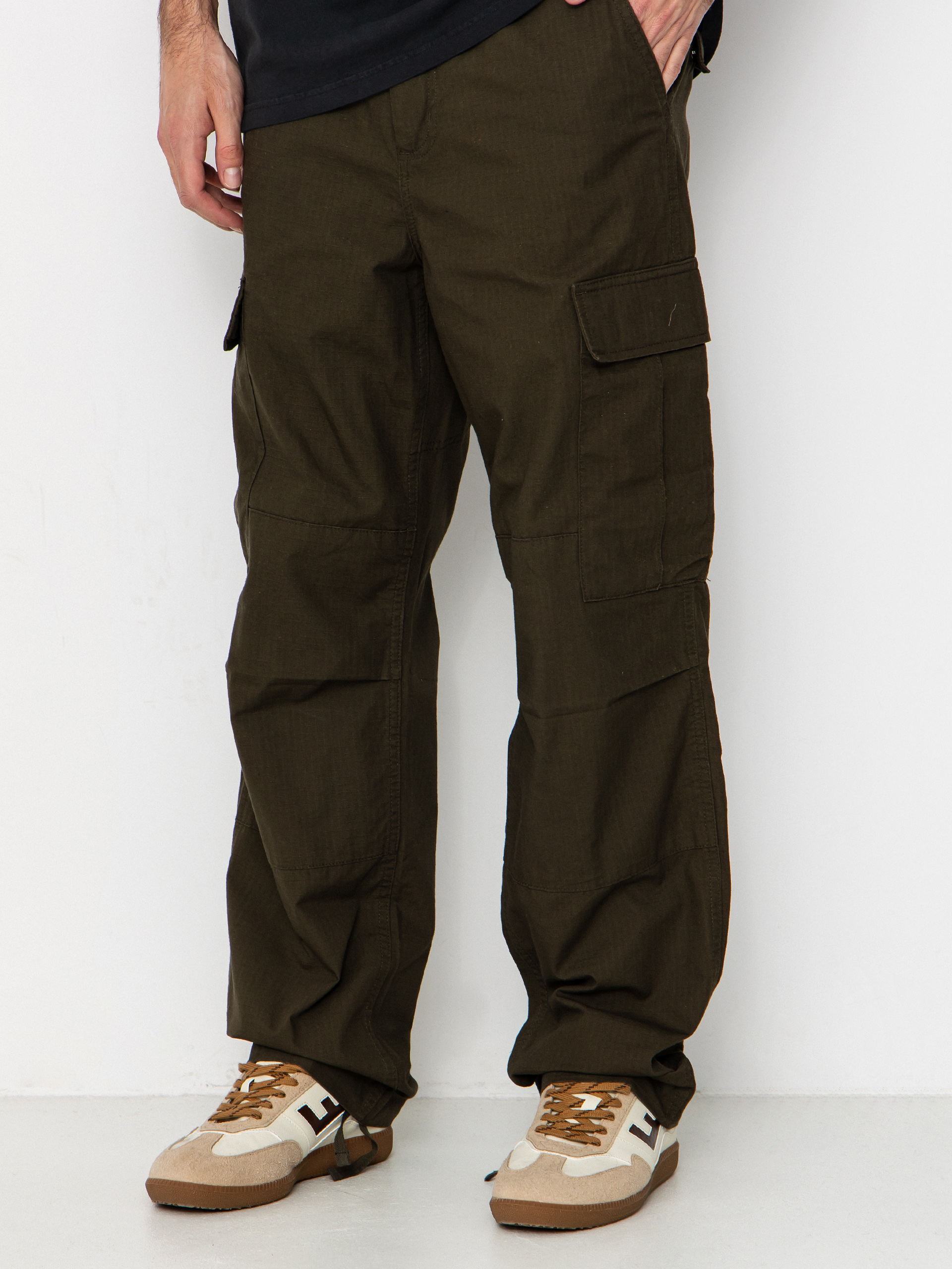 u041fu0430u043du0442u0430u043bu043eu043du0438 Carhartt WIP Regular Cargo (cypress/rinsed)
