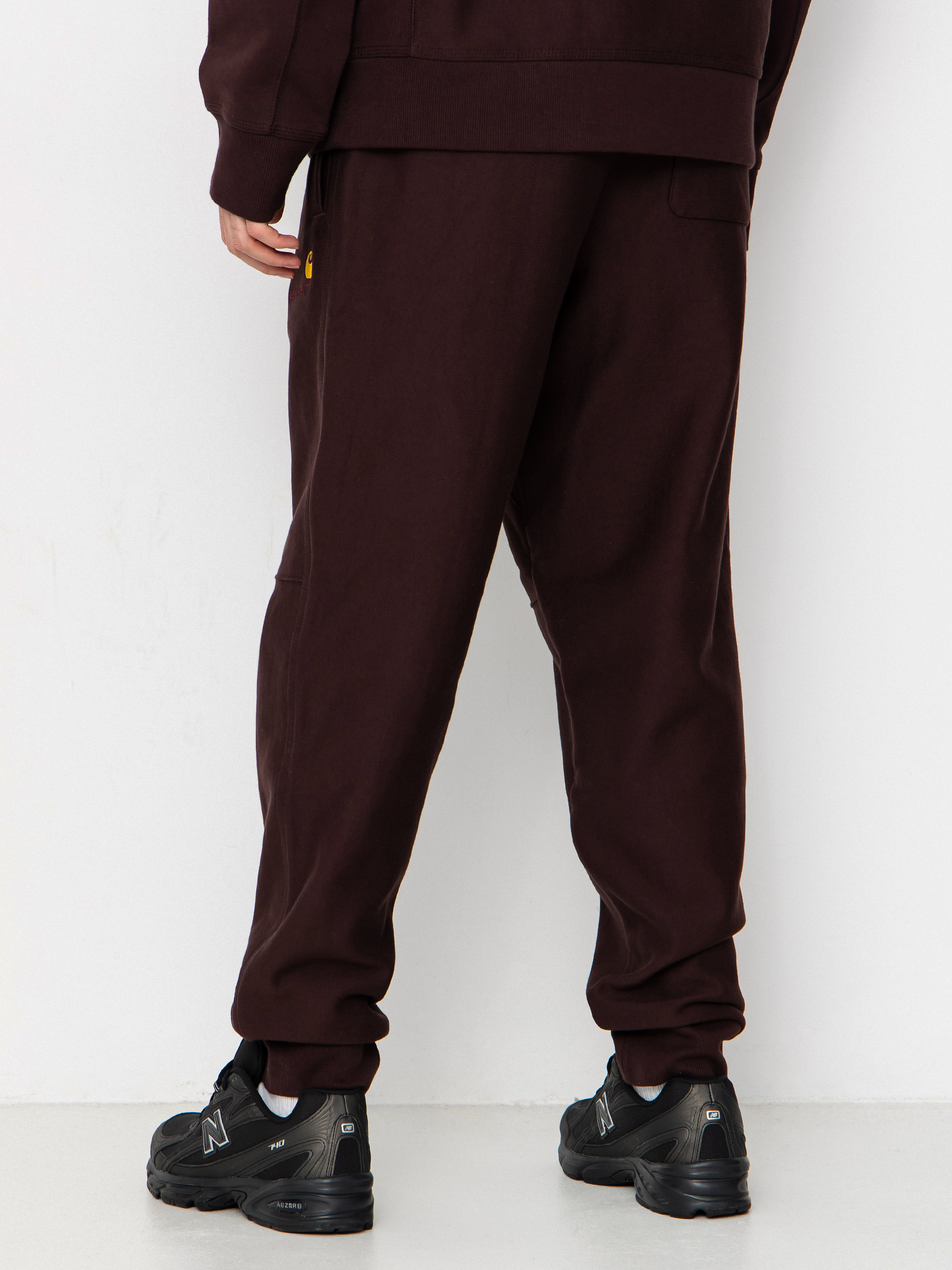 Панталони Carhartt WIP American Script Jogging (palisander)