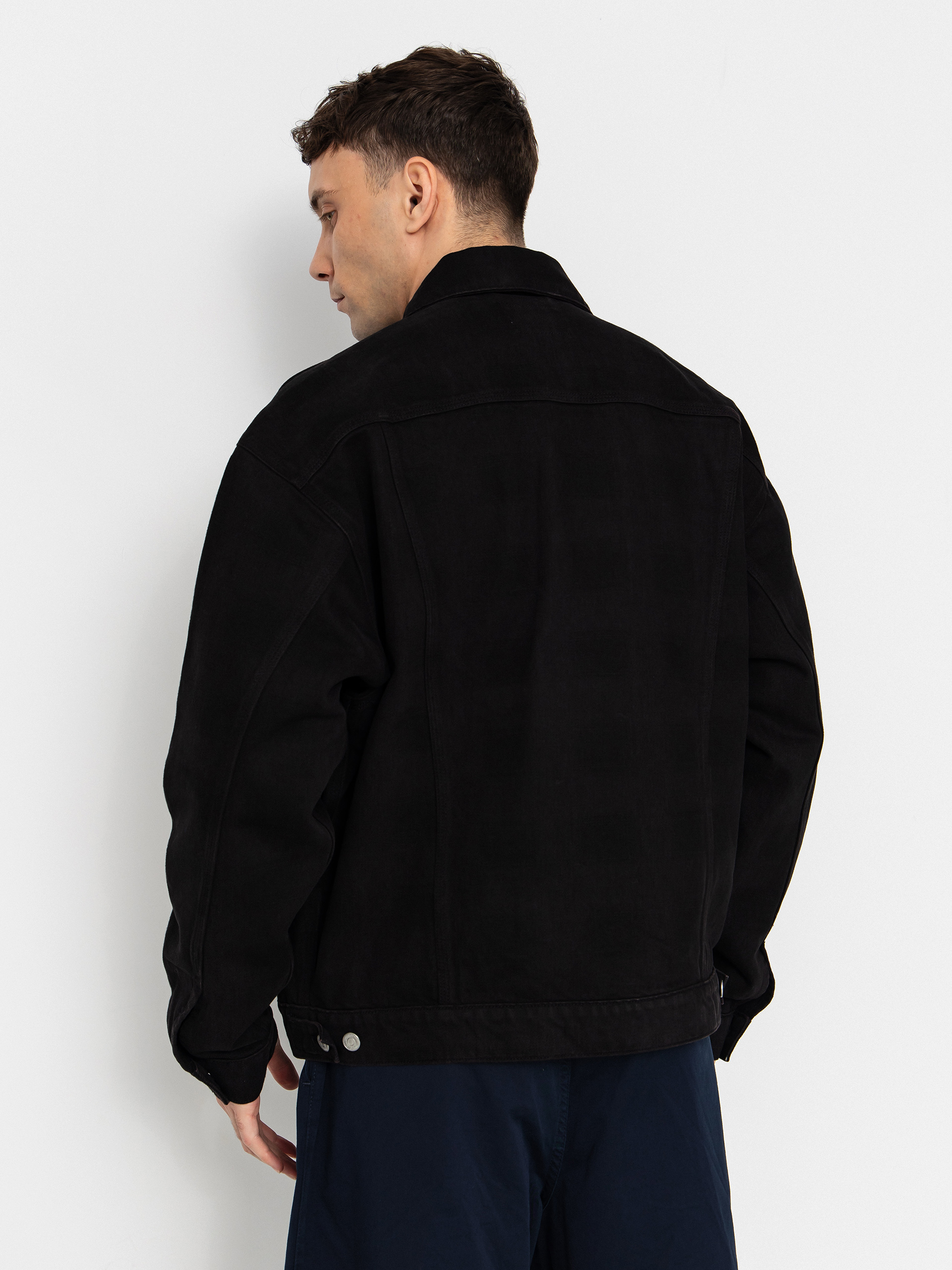 Яке Carhartt WIP Everson Trucker (everson print/black/palisander)