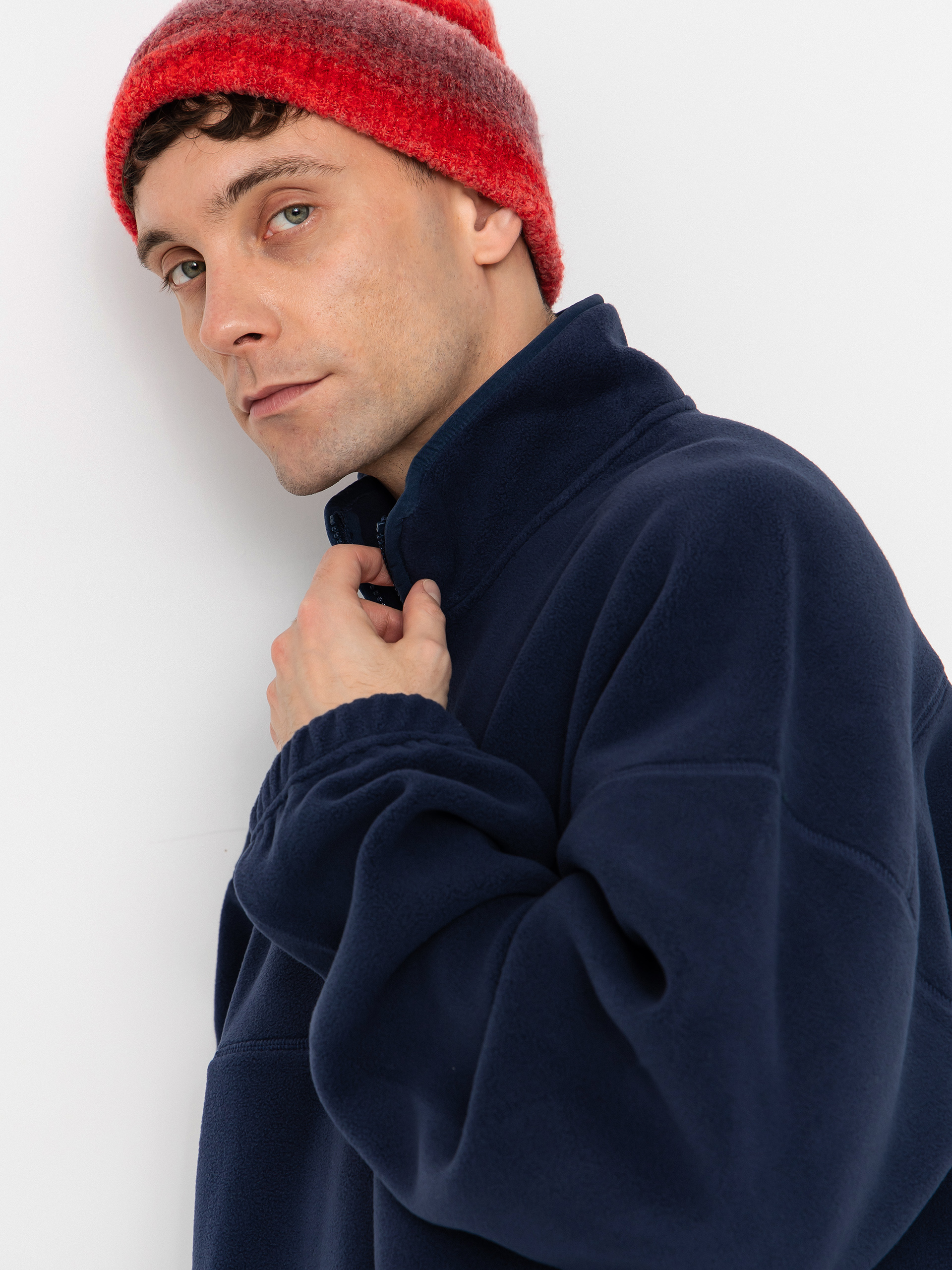 Пуловер Polar Skate Ivan Half Zip (grey blue)