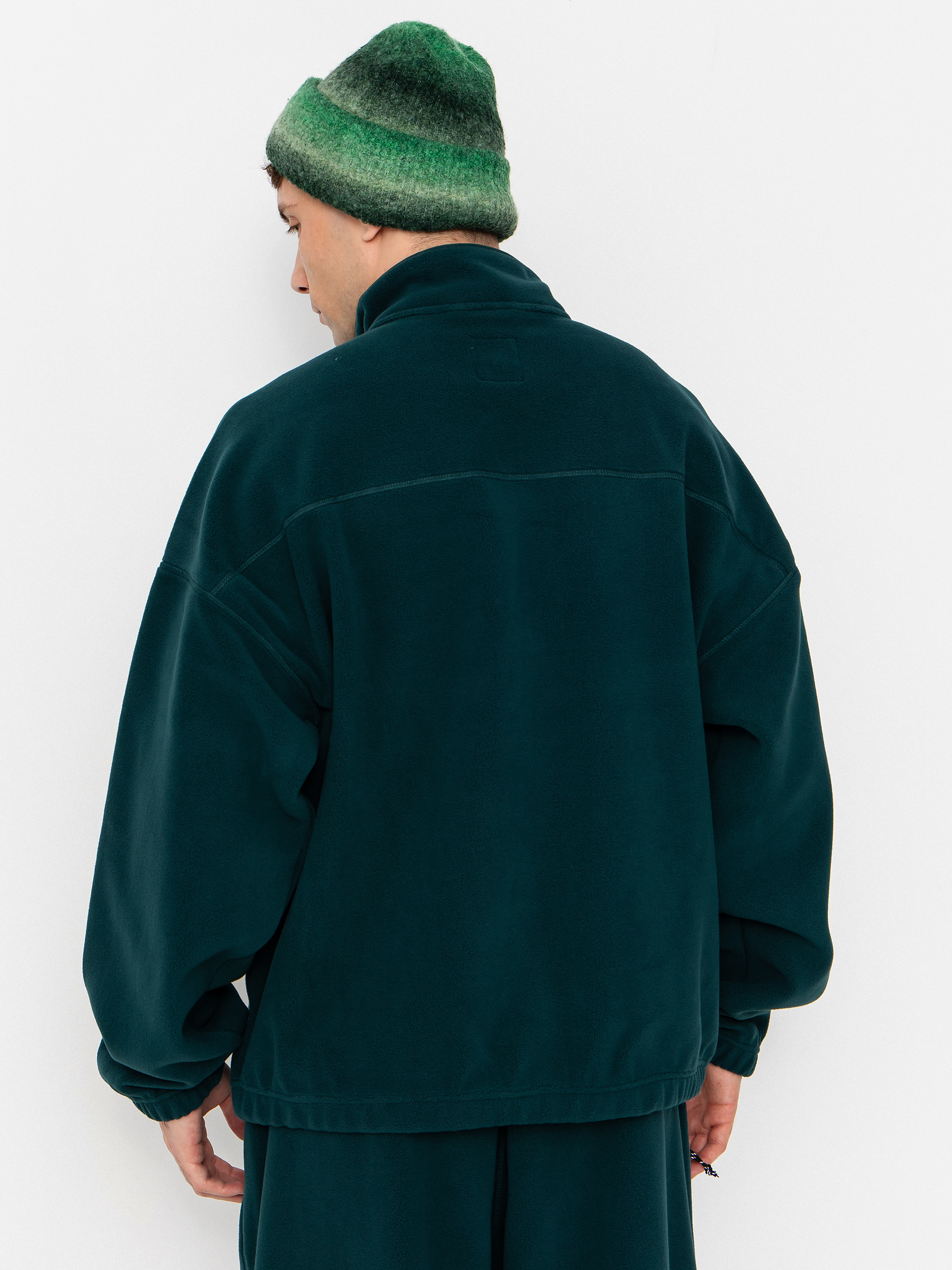 Пуловер Polar Skate Ivan Half Zip (dark emerald)