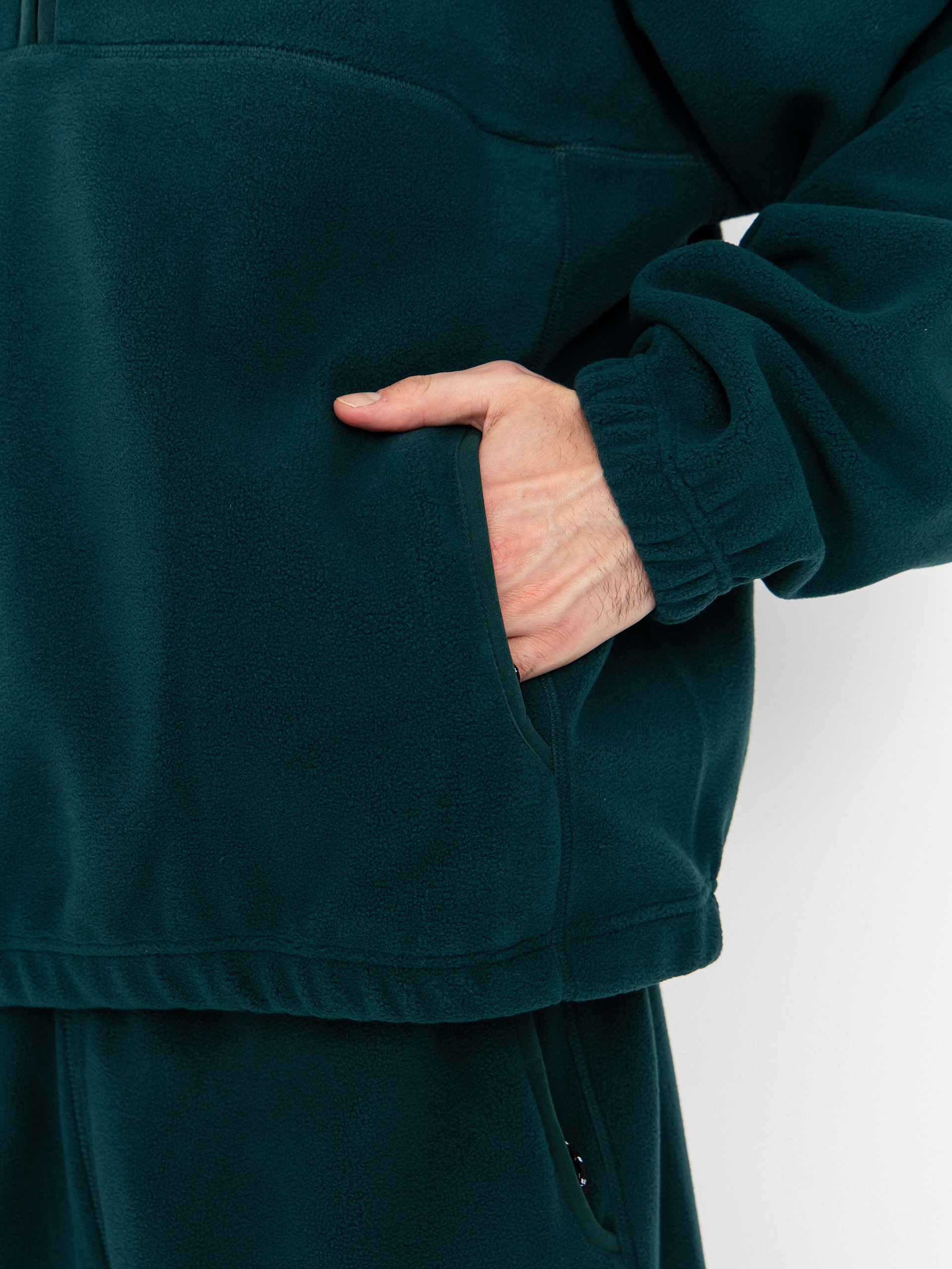 Пуловер Polar Skate Ivan Half Zip (dark emerald)