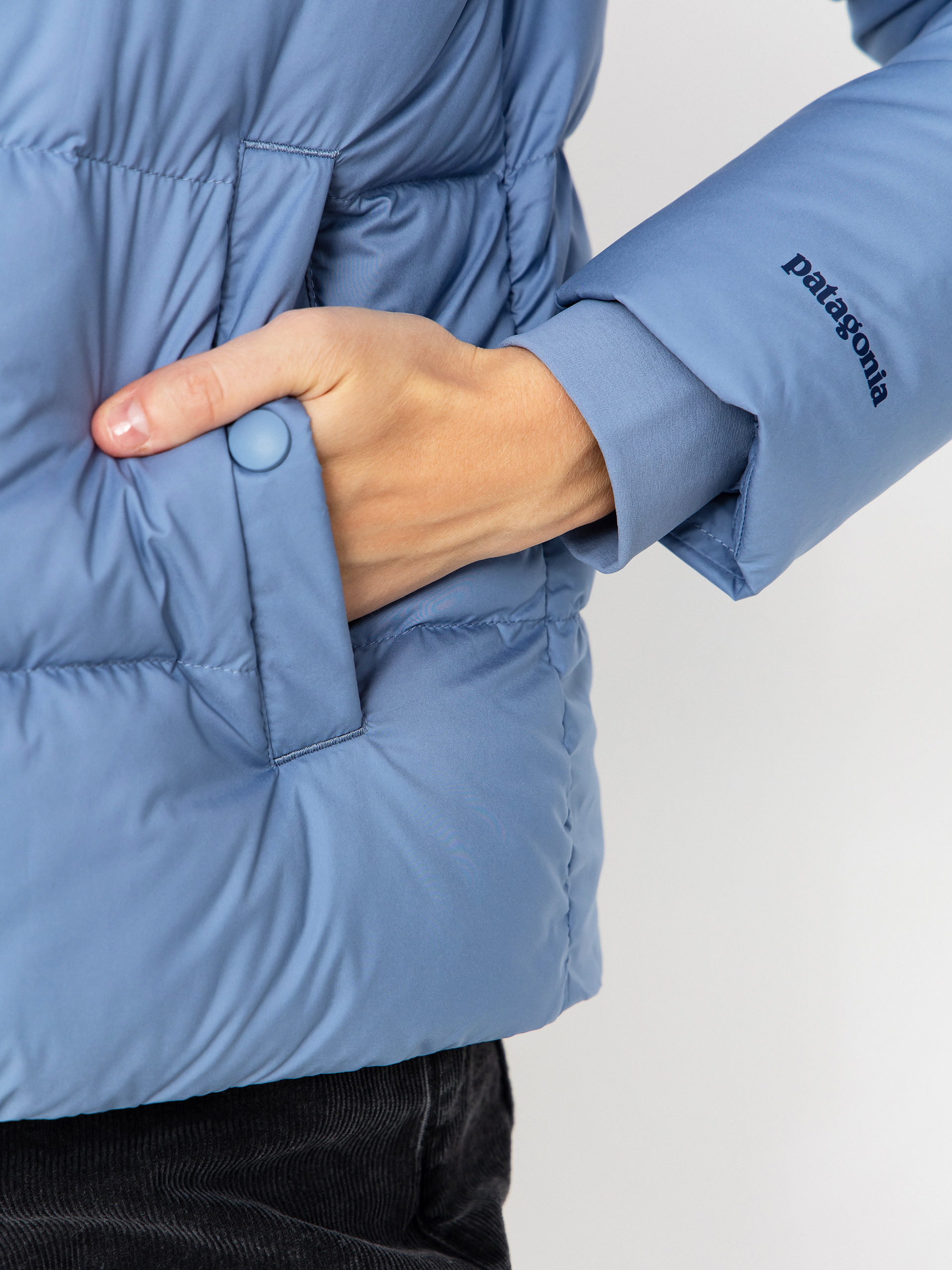 Яке Patagonia Silent Down Wmn (barnacle blue)