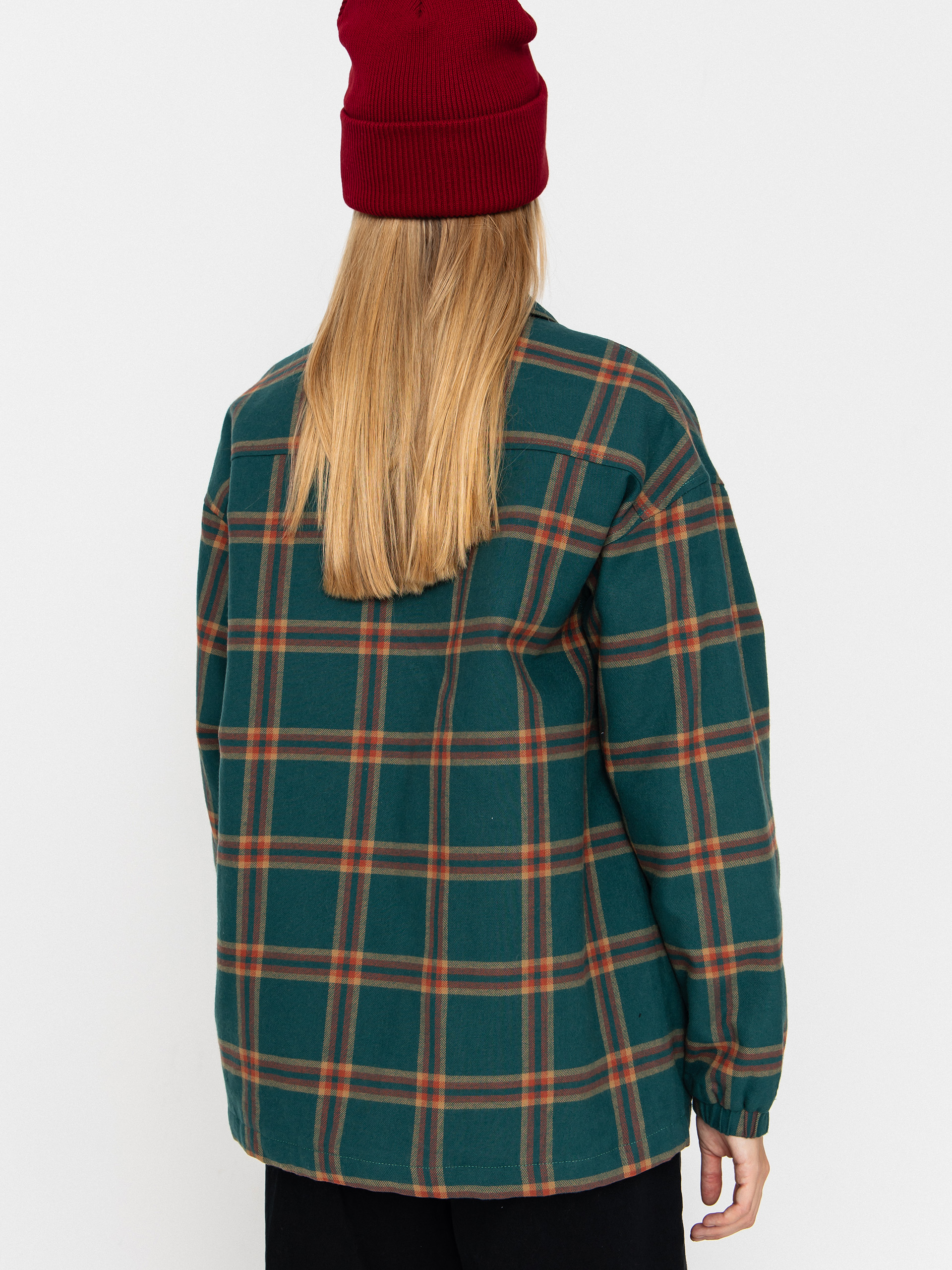 Дамска Яке Volcom Ins Riding Flannel (atlantic deep)