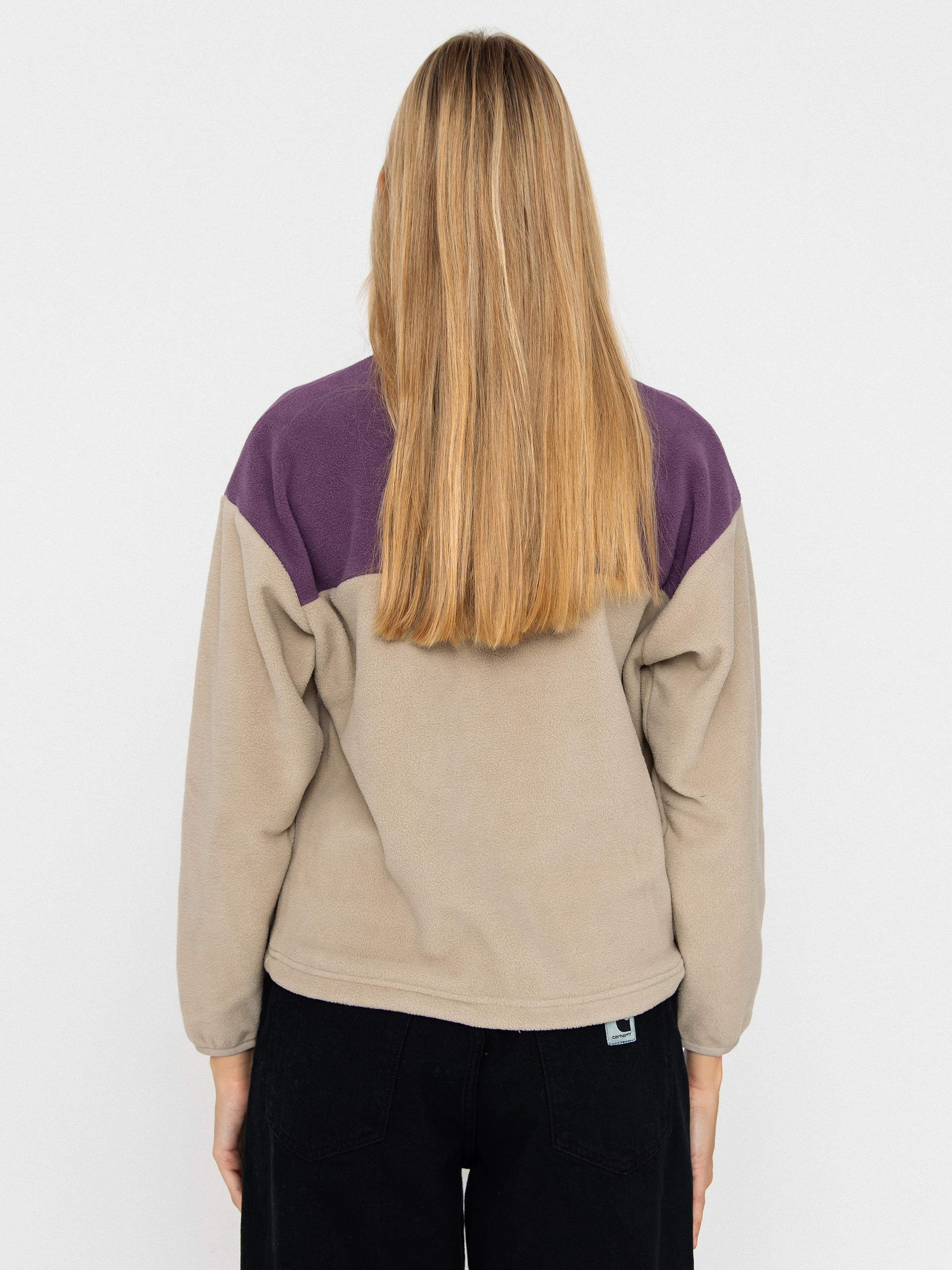 Дамски Поларени суитшърт Picture Arcca 1/4 Zip (pure cashmere)