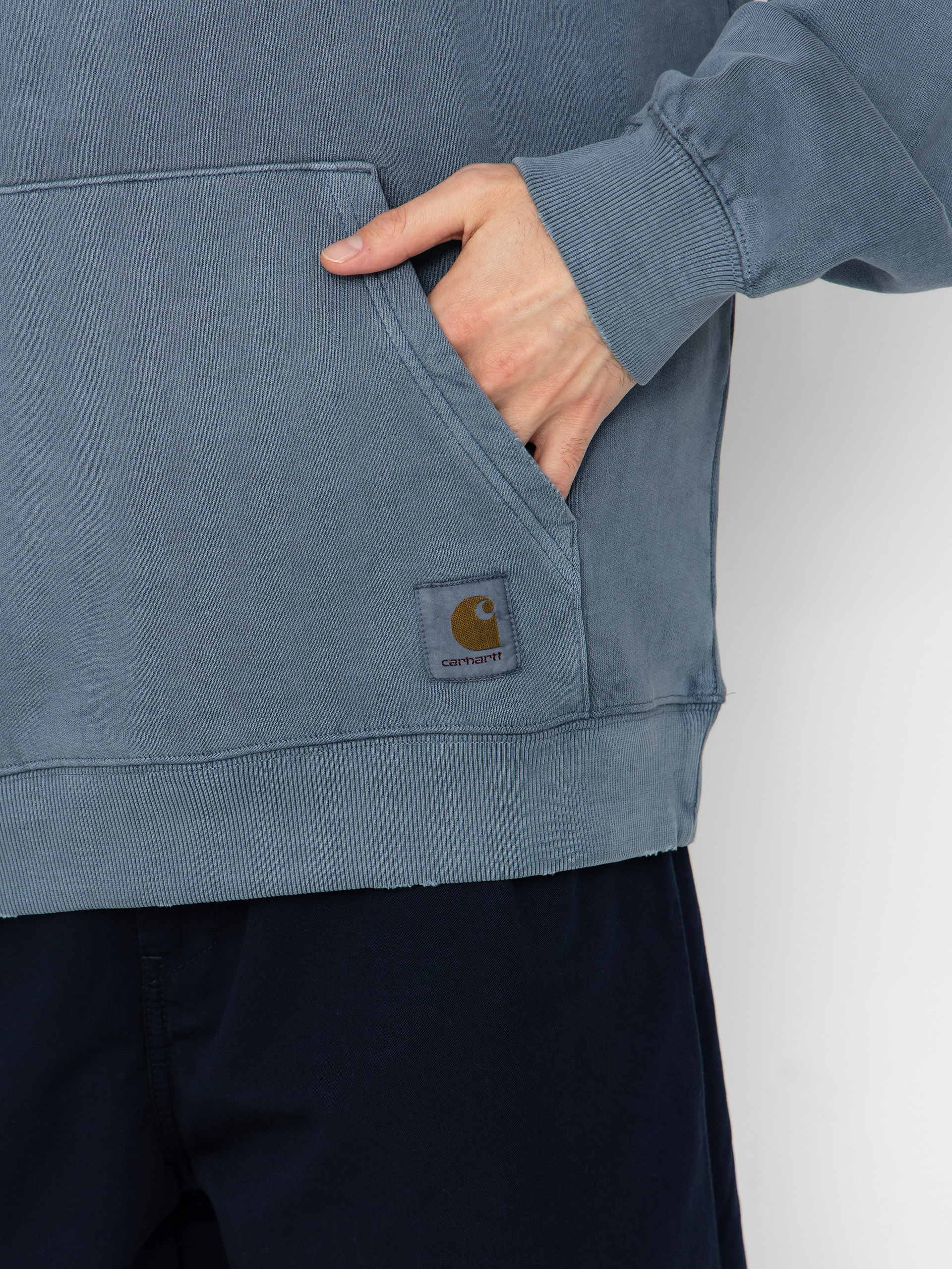 Суитшърт с качулка Carhartt WIP Torion HD (office blue)