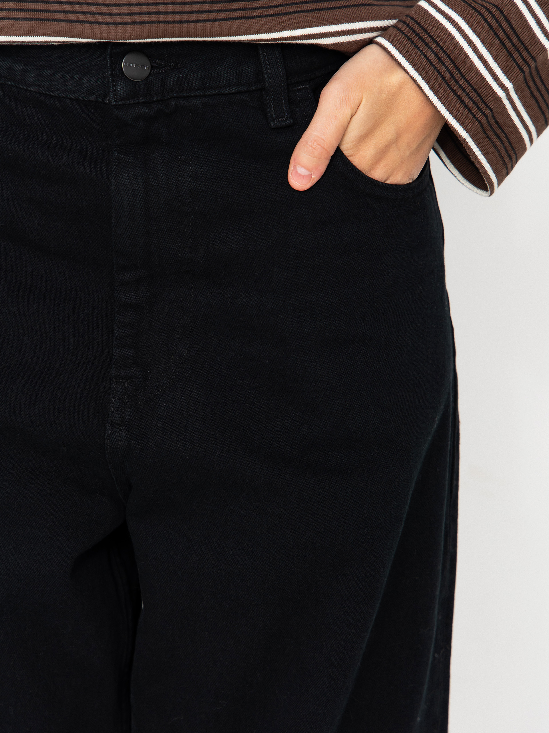 Панталони Carhartt WIP Brandon Wmn (blue/midnight wash)