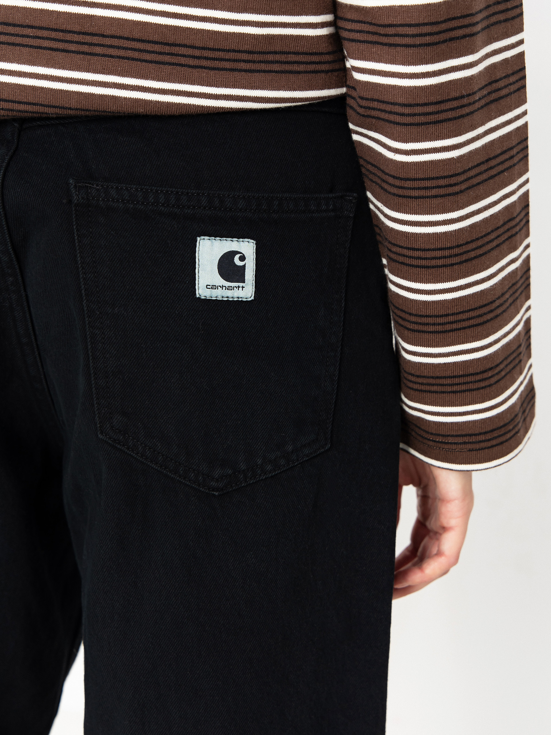 Панталони Carhartt WIP Brandon Wmn (blue/midnight wash)