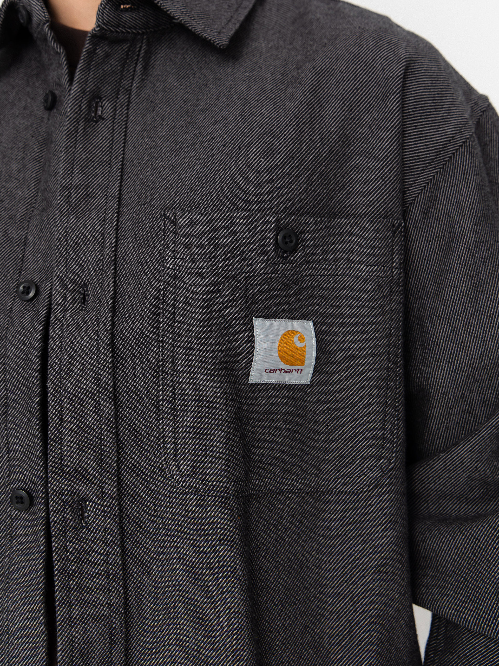 Риза Carhartt WIP Edgar (black/wax)