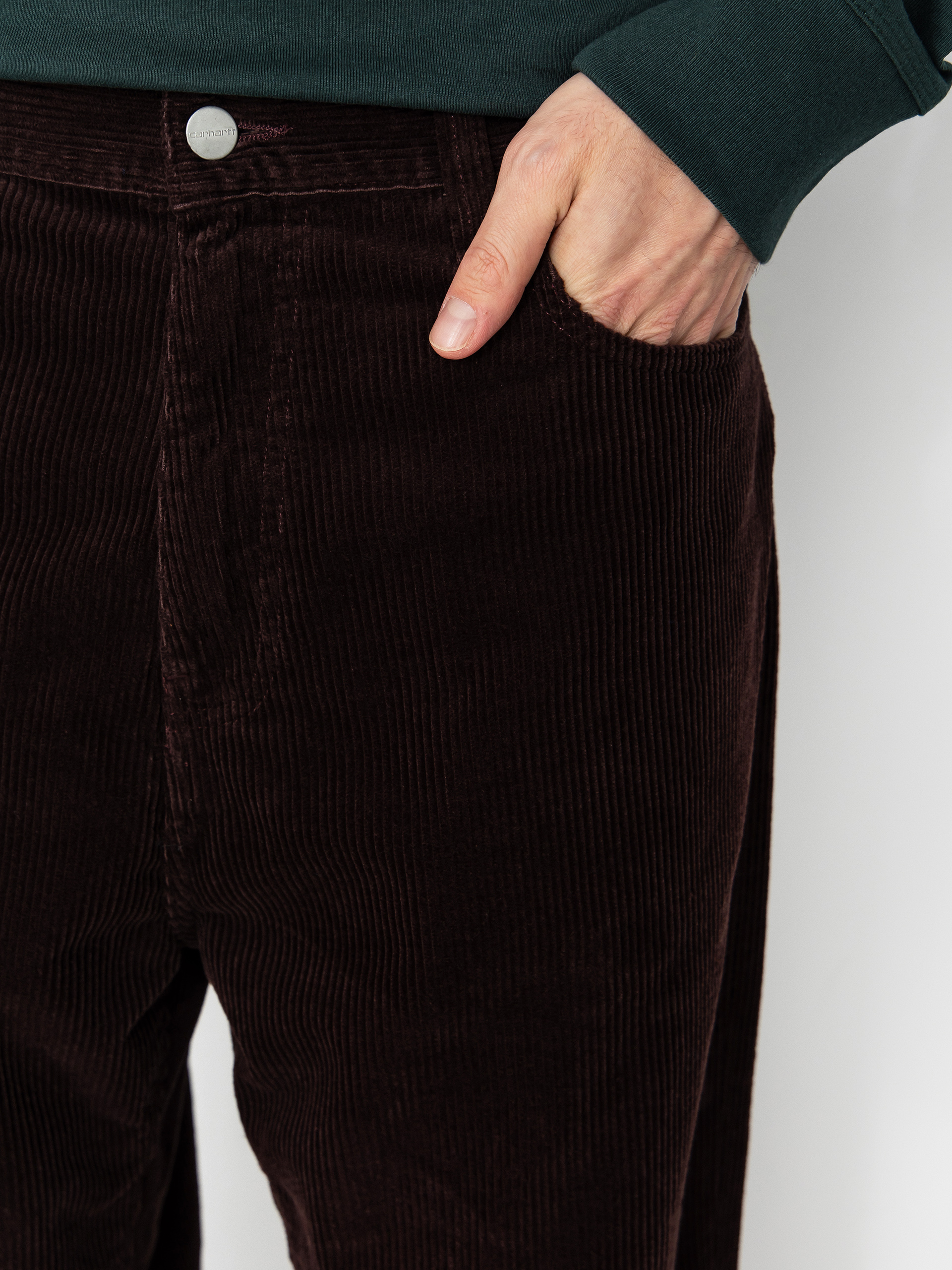 Панталони Carhartt WIP Landon (palisander/rinsed)