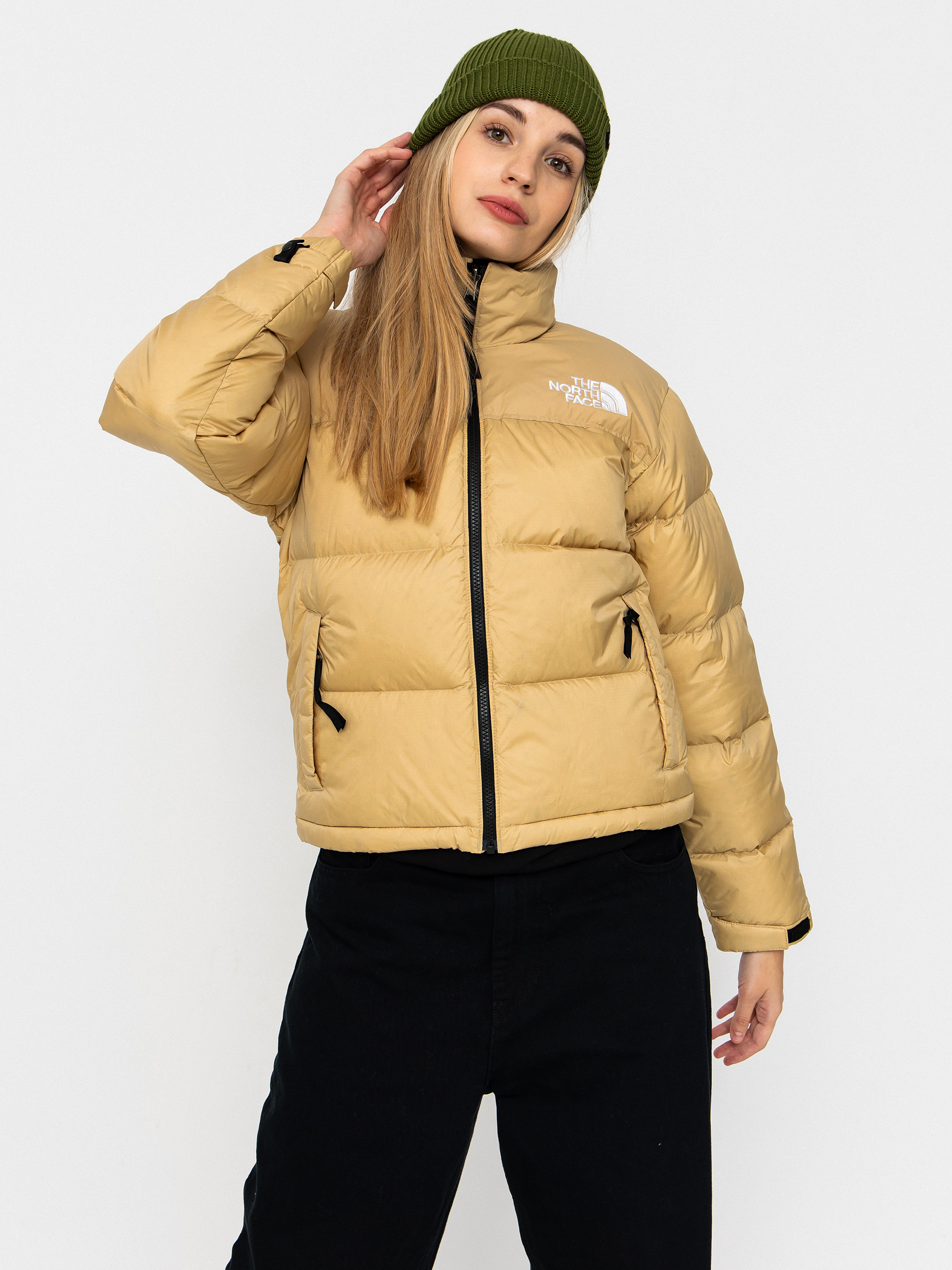 u042fu043au0435 The North Face 1996 Retro Nuptse Wmn (khaki stone/r)