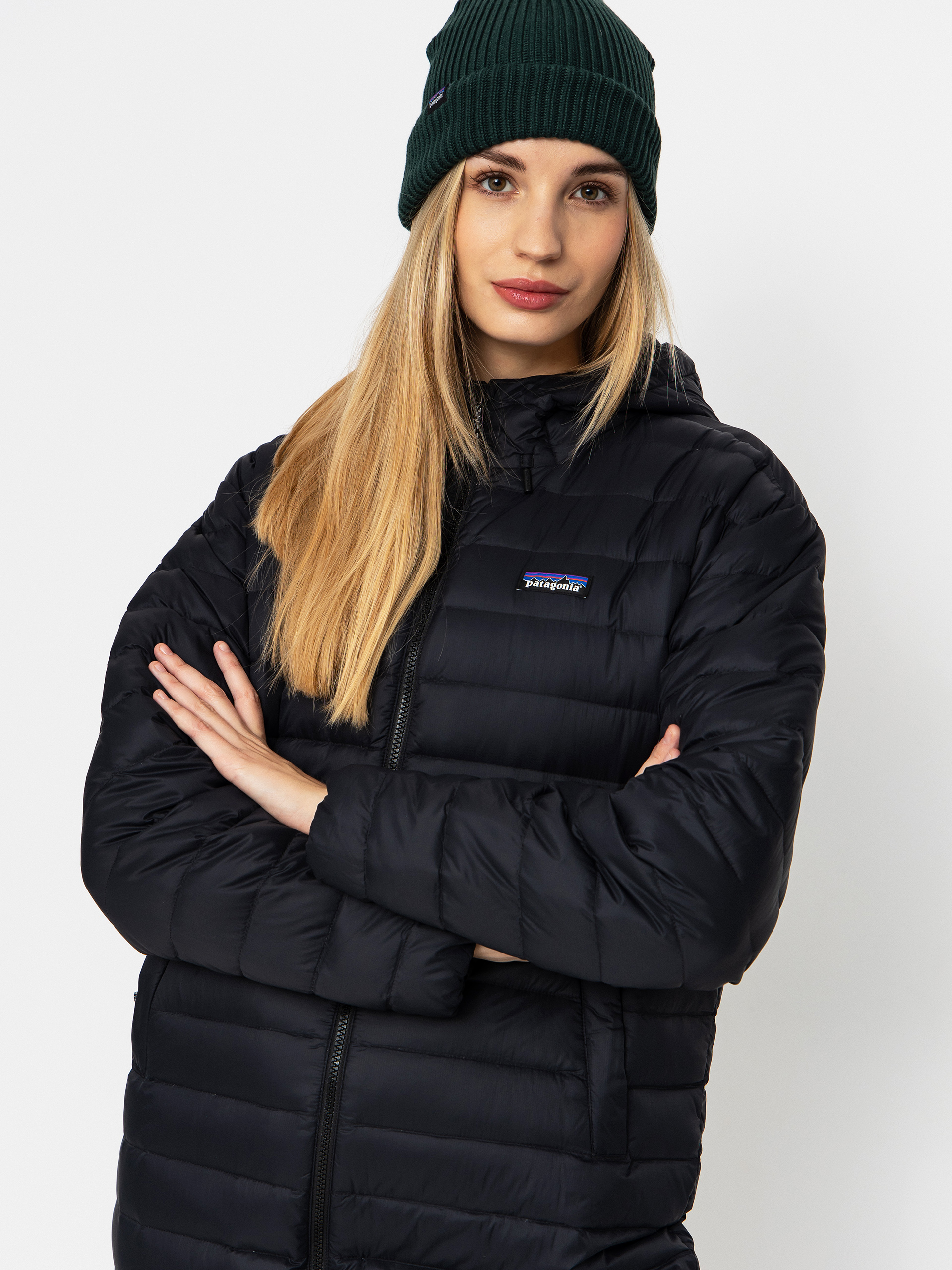 Яке Patagonia Recycled Down Sweater Parka Wmn (black)