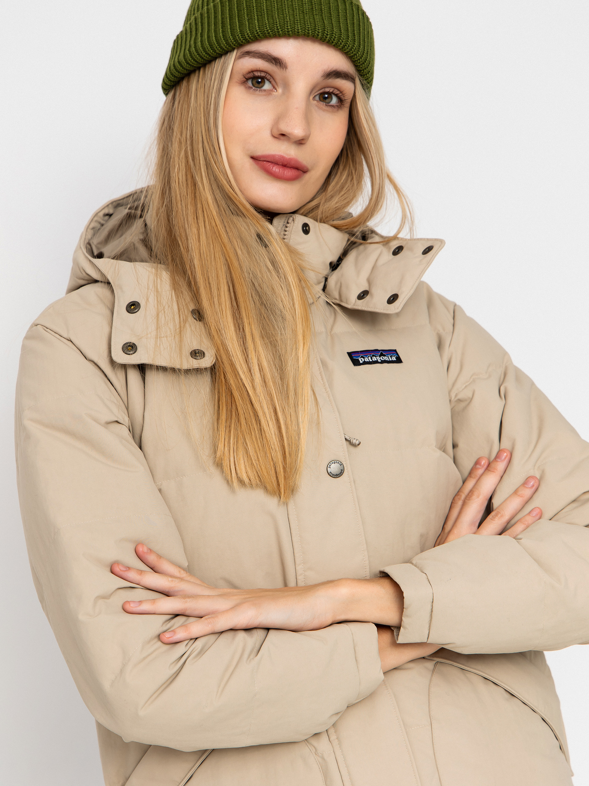 Яке Patagonia Downdrift Parka Wmn (oar tan)