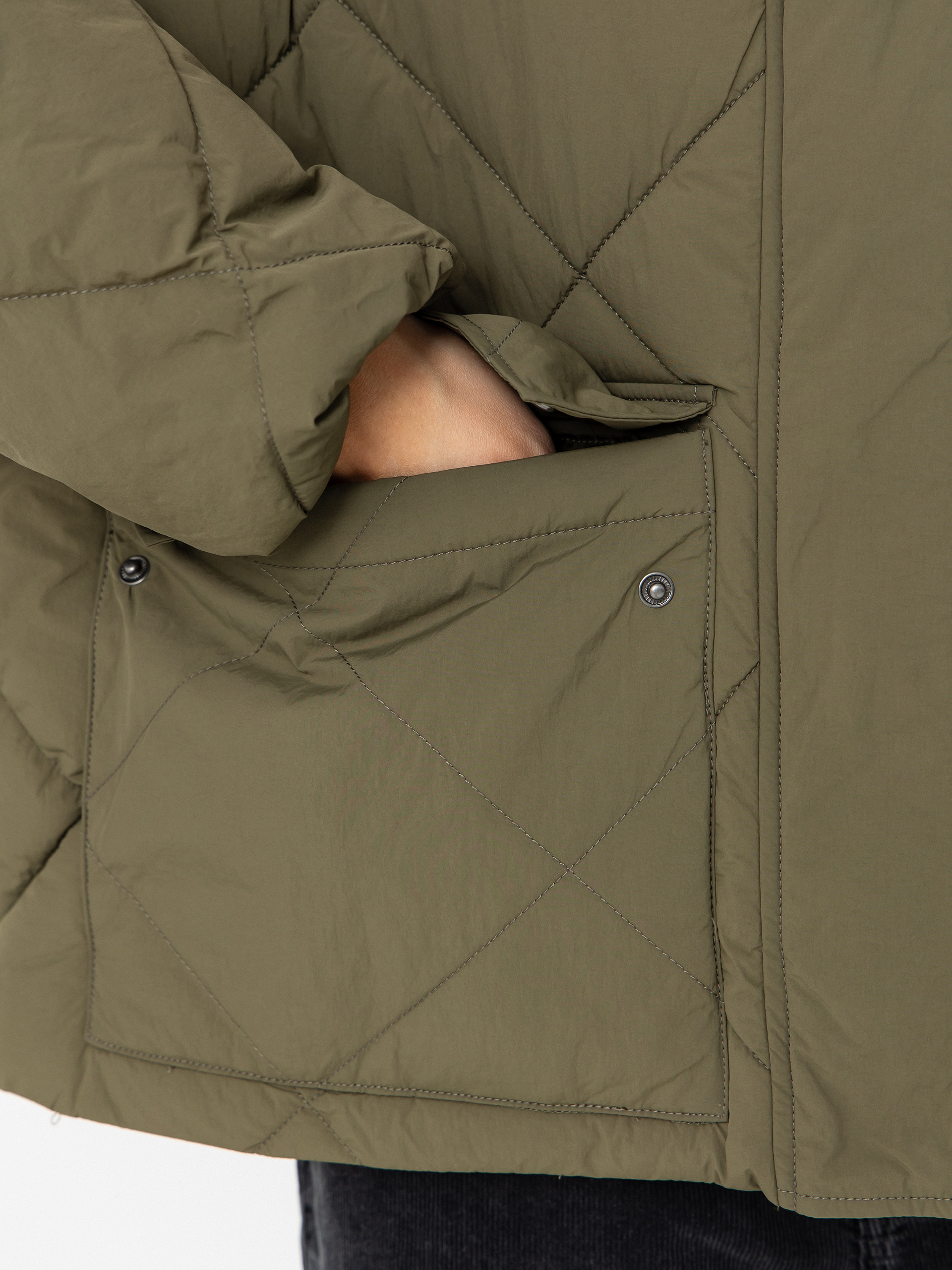 Яке Volcom Out Of Boxy Puff Wmn (wintermoss)