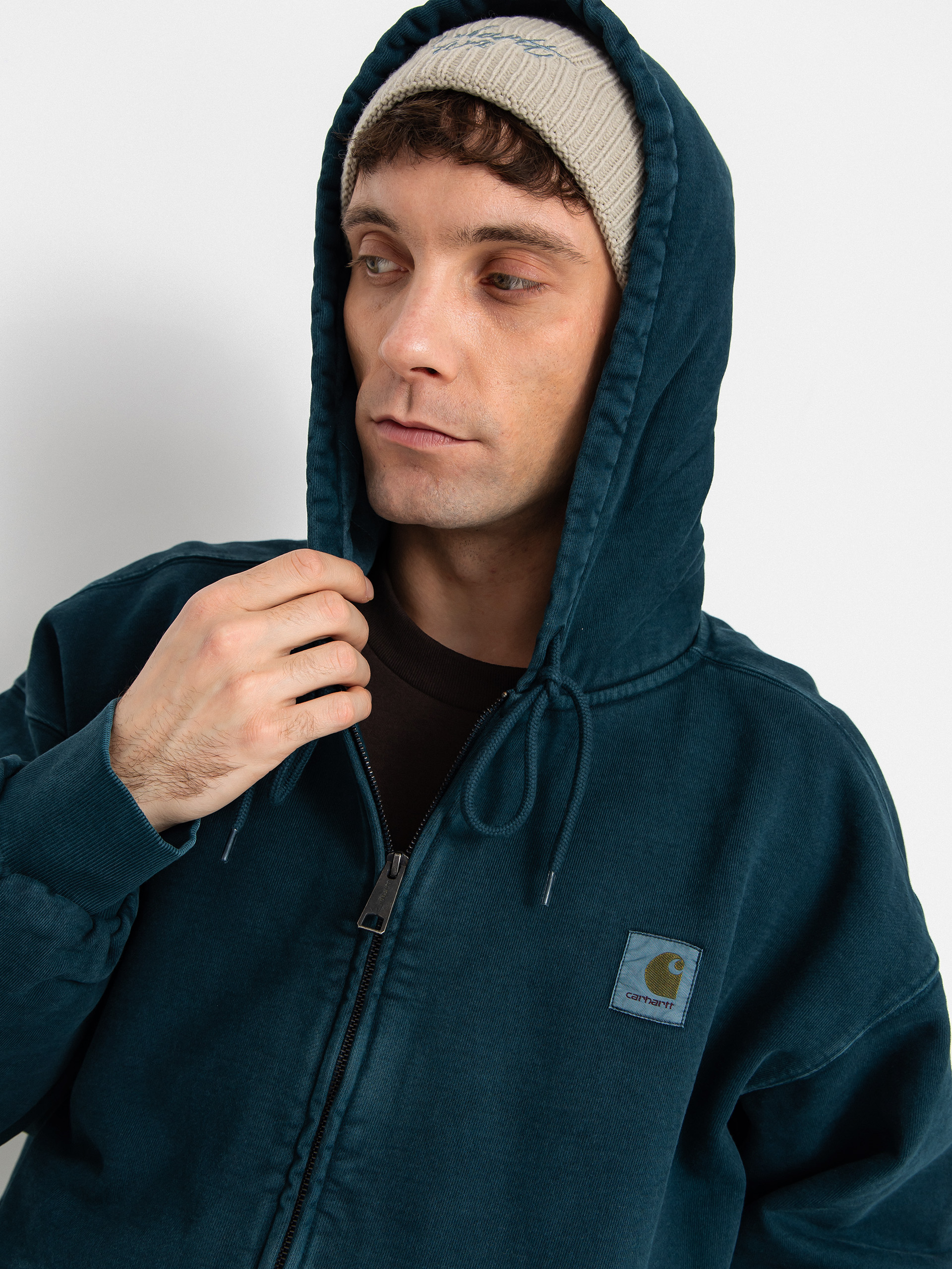Яке Carhartt WIP Vista ZHD (deep lagoon/garment dyed)