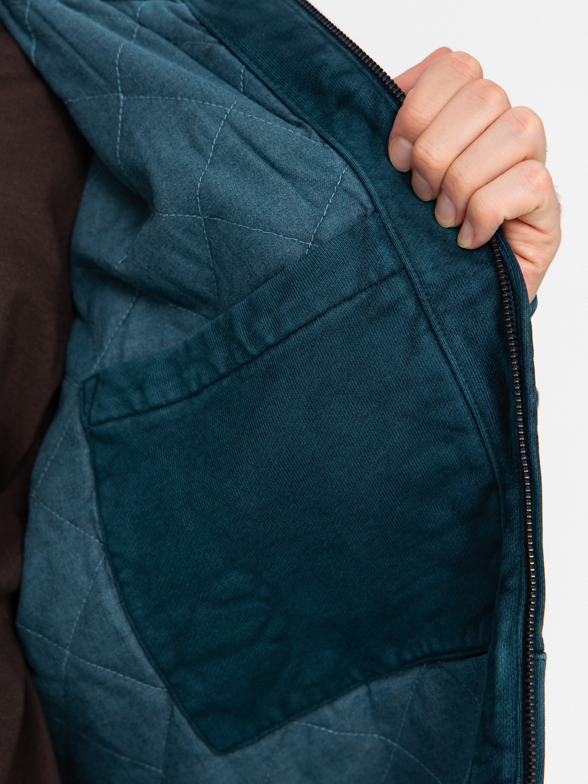 Яке Carhartt WIP Vista ZHD (deep lagoon/garment dyed)
