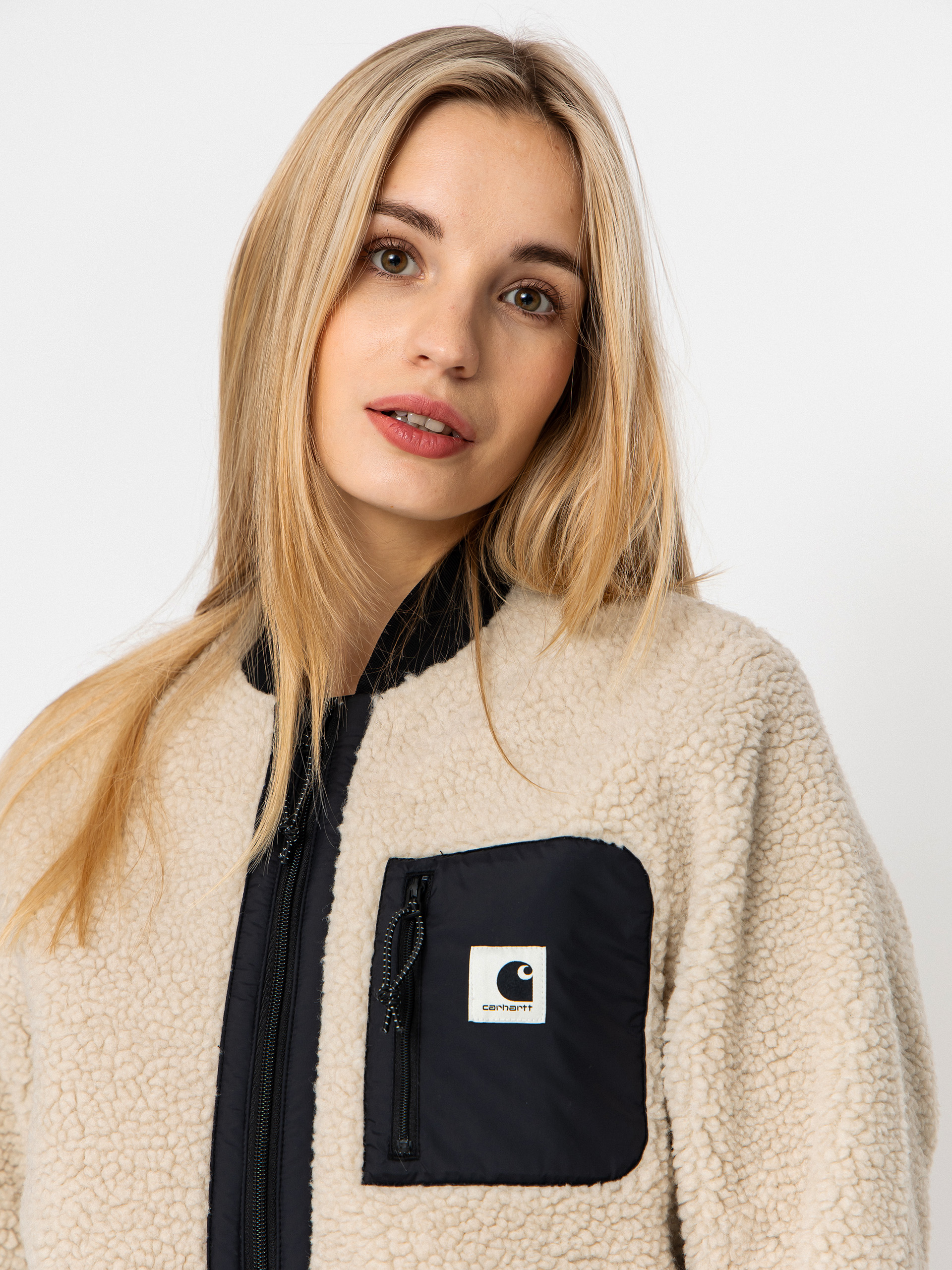 Яке Carhartt WIP Janet Wmn (fleur de sel/black)